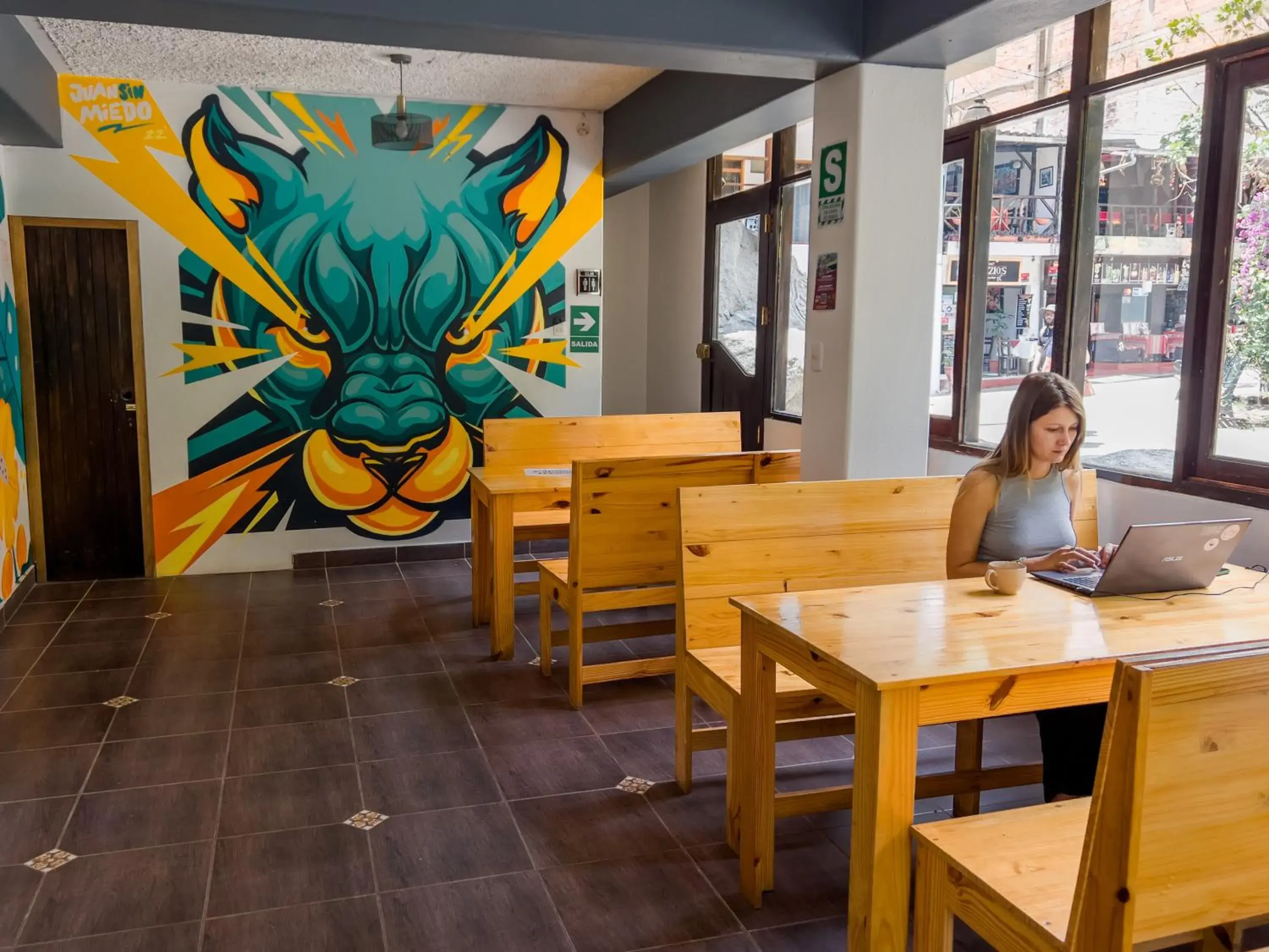 Restaurant/places to eat in Supertramp Hostel Machupicchu Restaurant/places to eat in Supertramp Hostel Machupicchu