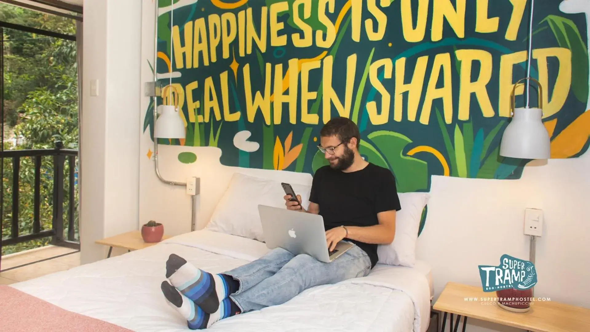 Bed in Supertramp Hostel Machupicchu Bed in Supertramp Hostel Machupicchu