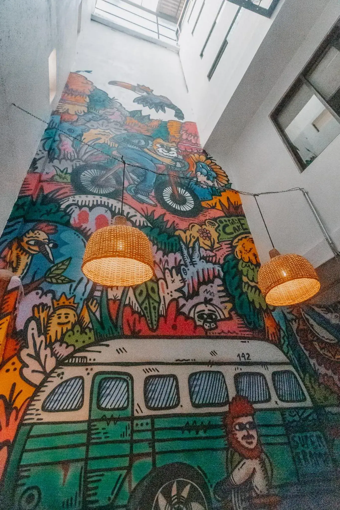 Property building in Supertramp Hostel Machupicchu Property building in Supertramp Hostel Machupicchu