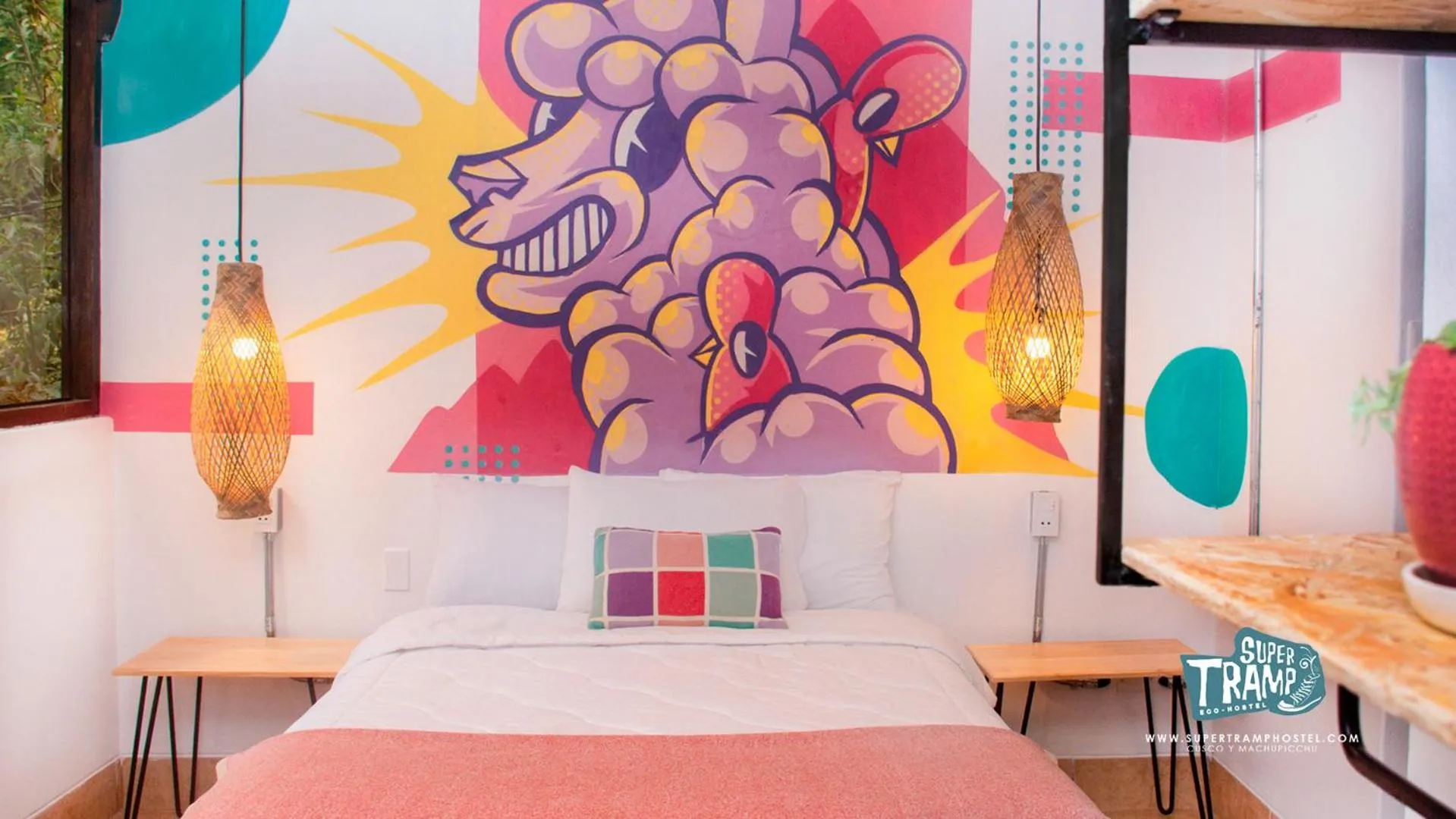 Bed in Supertramp Hostel Machupicchu