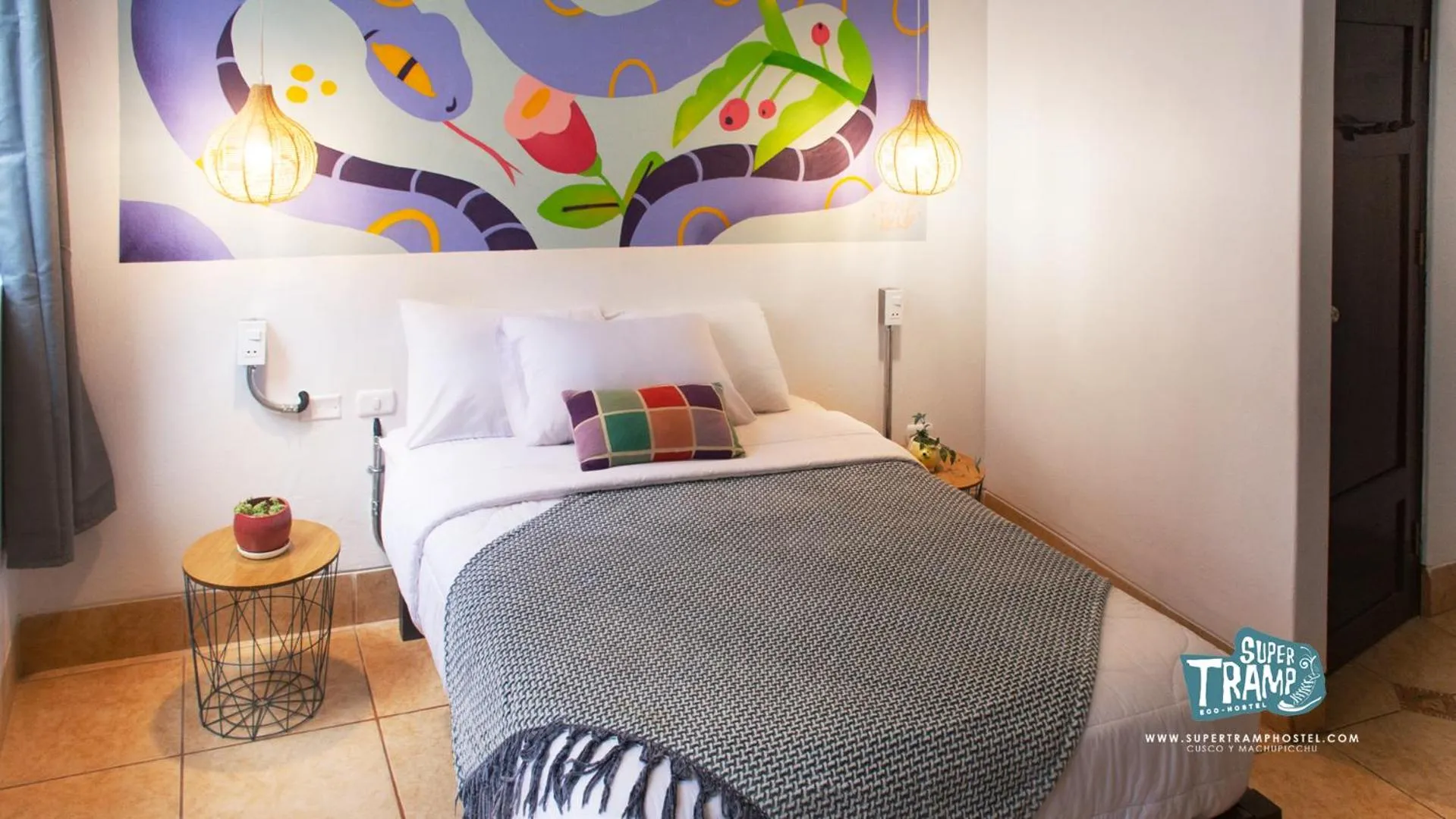 Bed in Supertramp Hostel Machupicchu