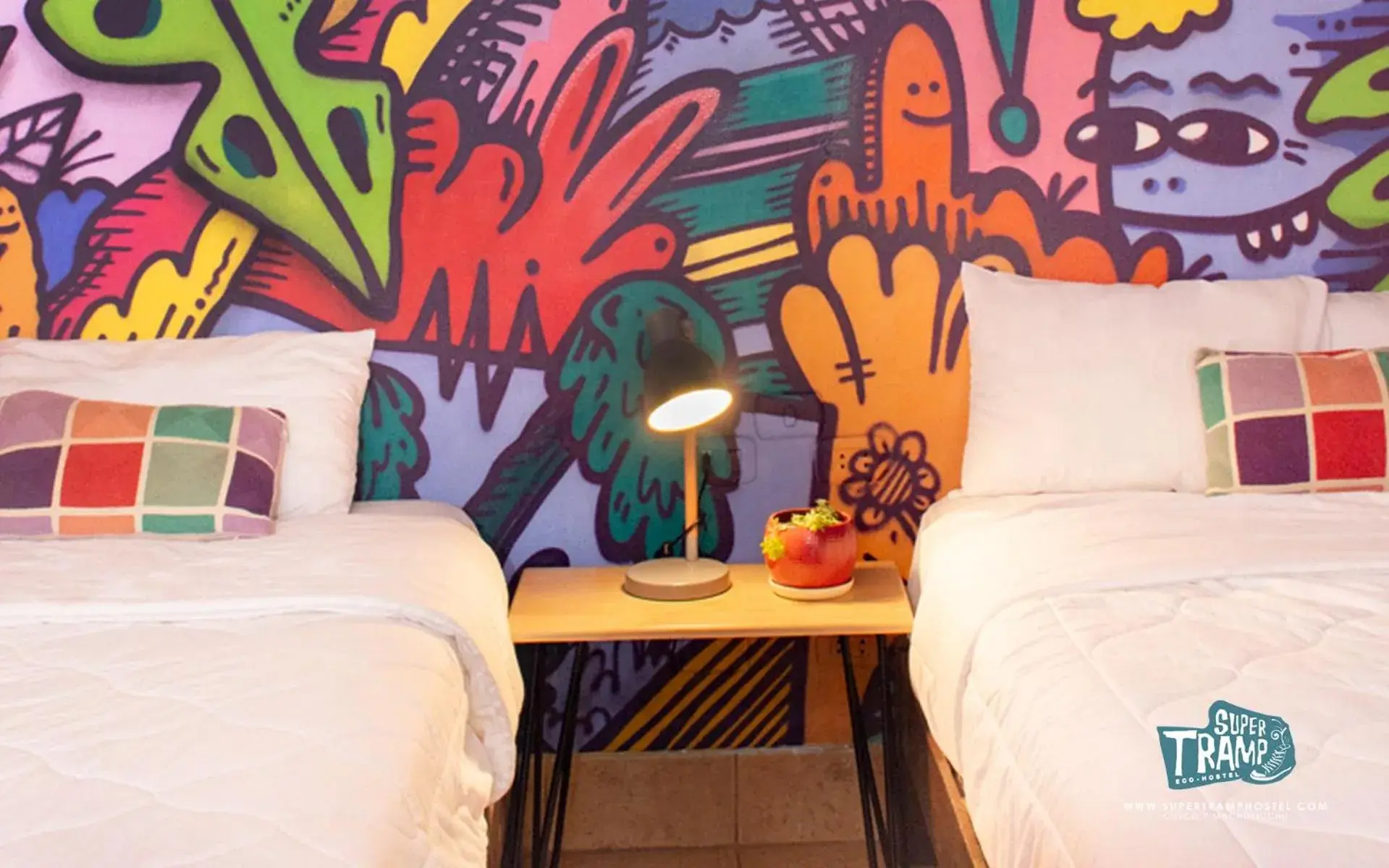 Bed in Supertramp Hostel Machupicchu Bed in Supertramp Hostel Machupicchu