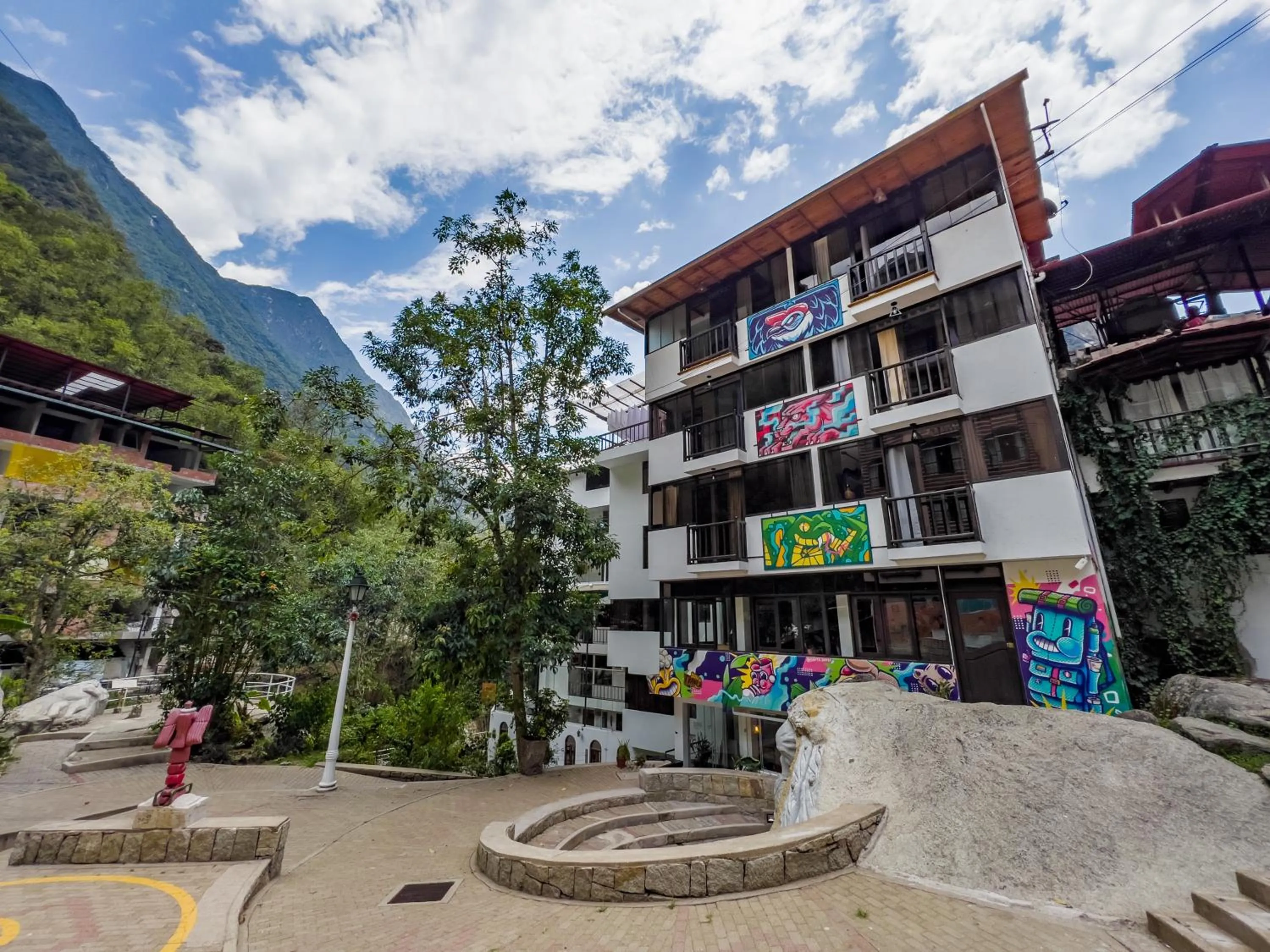 Location in Supertramp Hostel Machupicchu
