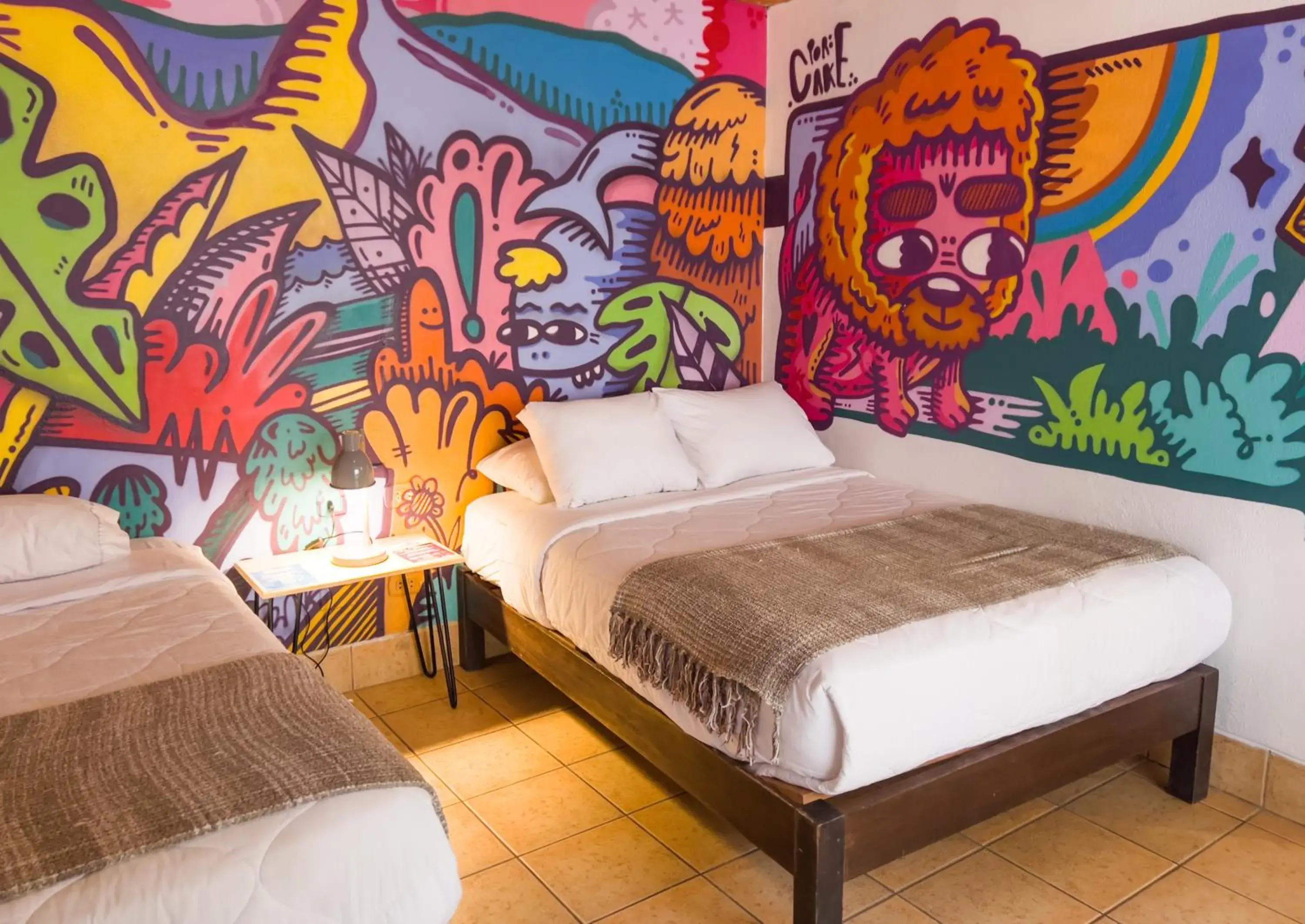 Deluxe Twin Room in Supertramp Hostel Machupicchu Deluxe Twin Room in Supertramp Hostel Machupicchu