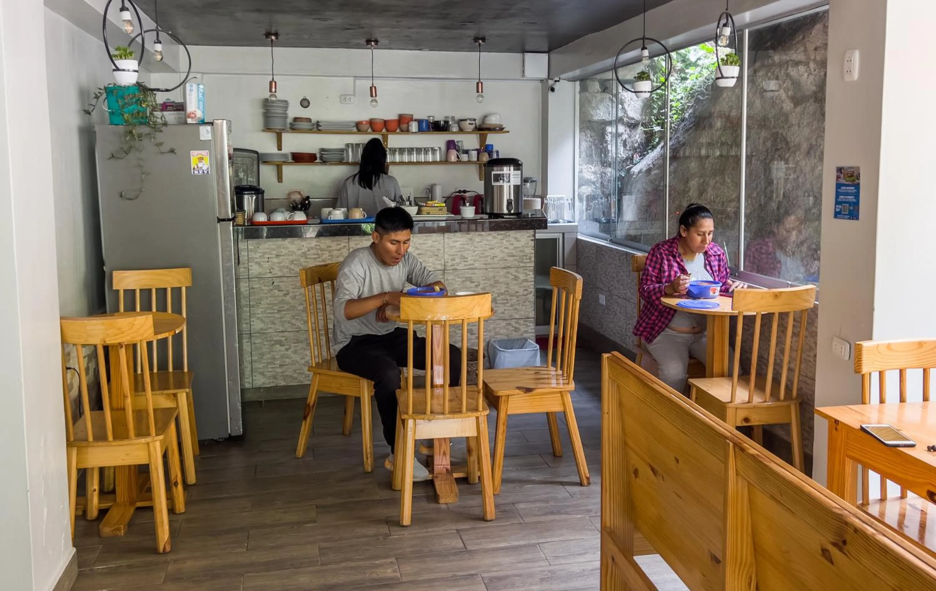 People in Supertramp Hostel Machupicchu
