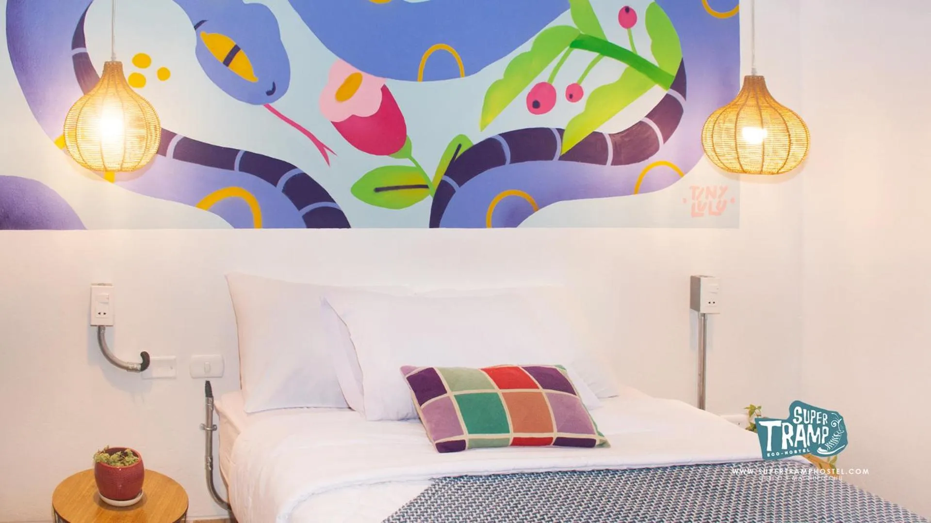 Bed in Supertramp Hostel Machupicchu