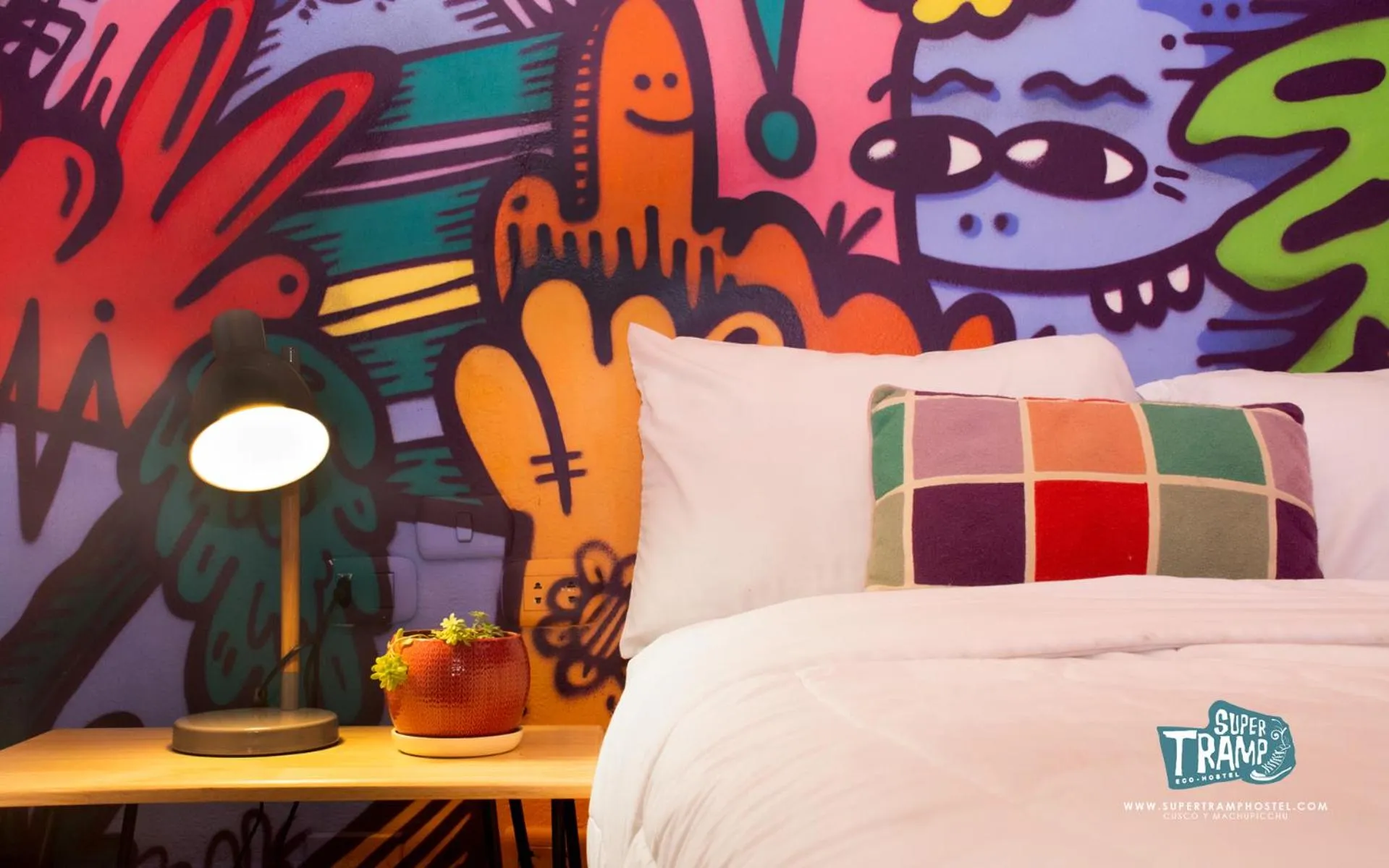 Bedroom, Bed in Supertramp Hostel Machupicchu