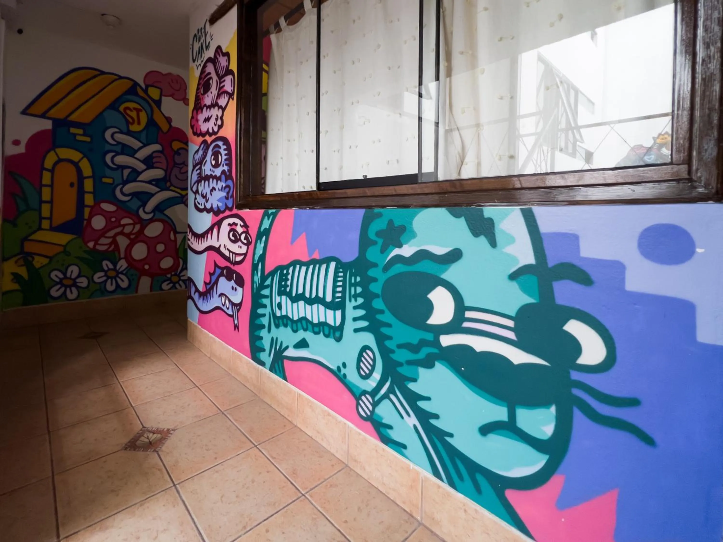 Property building in Supertramp Hostel Machupicchu