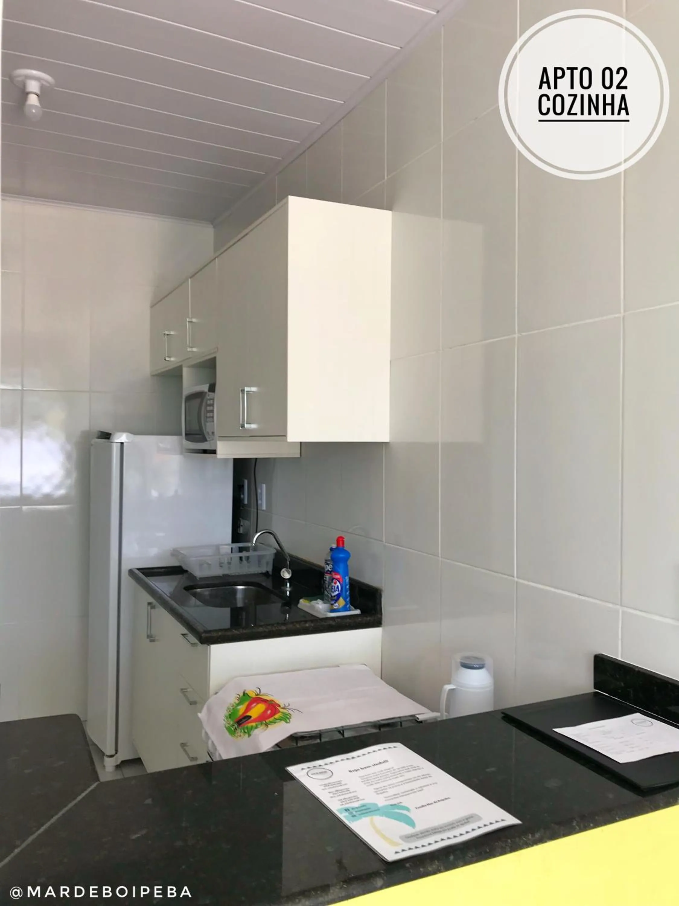 Kitchen or kitchenette in Mar de Boipeba