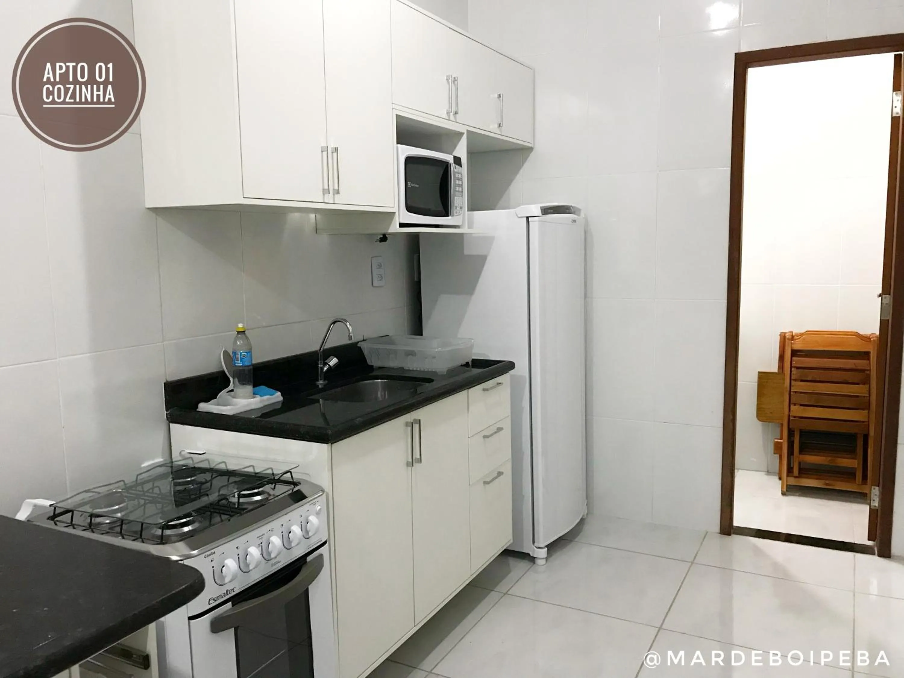 Kitchen or kitchenette in Mar de Boipeba