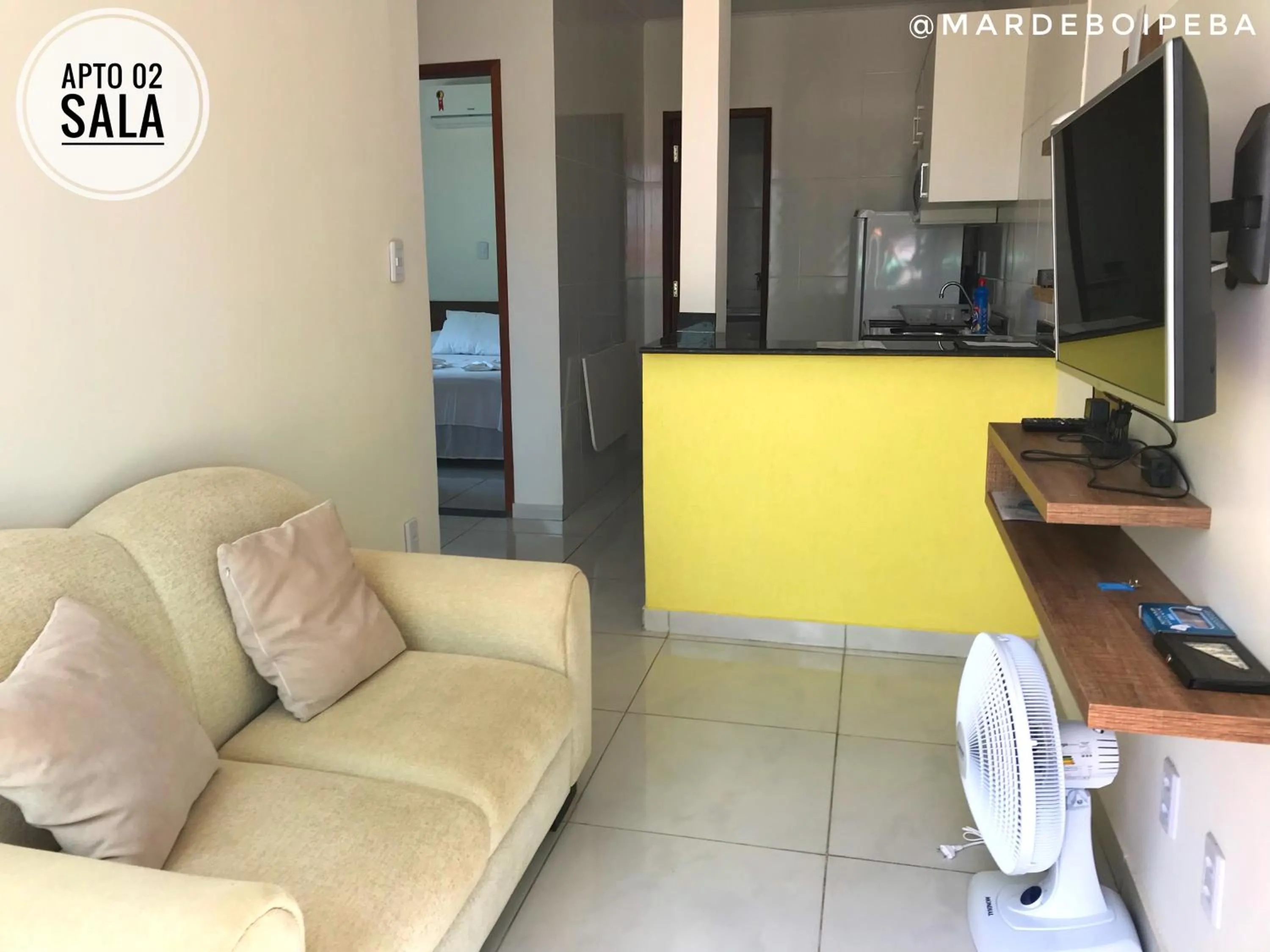 Living room in Mar de Boipeba