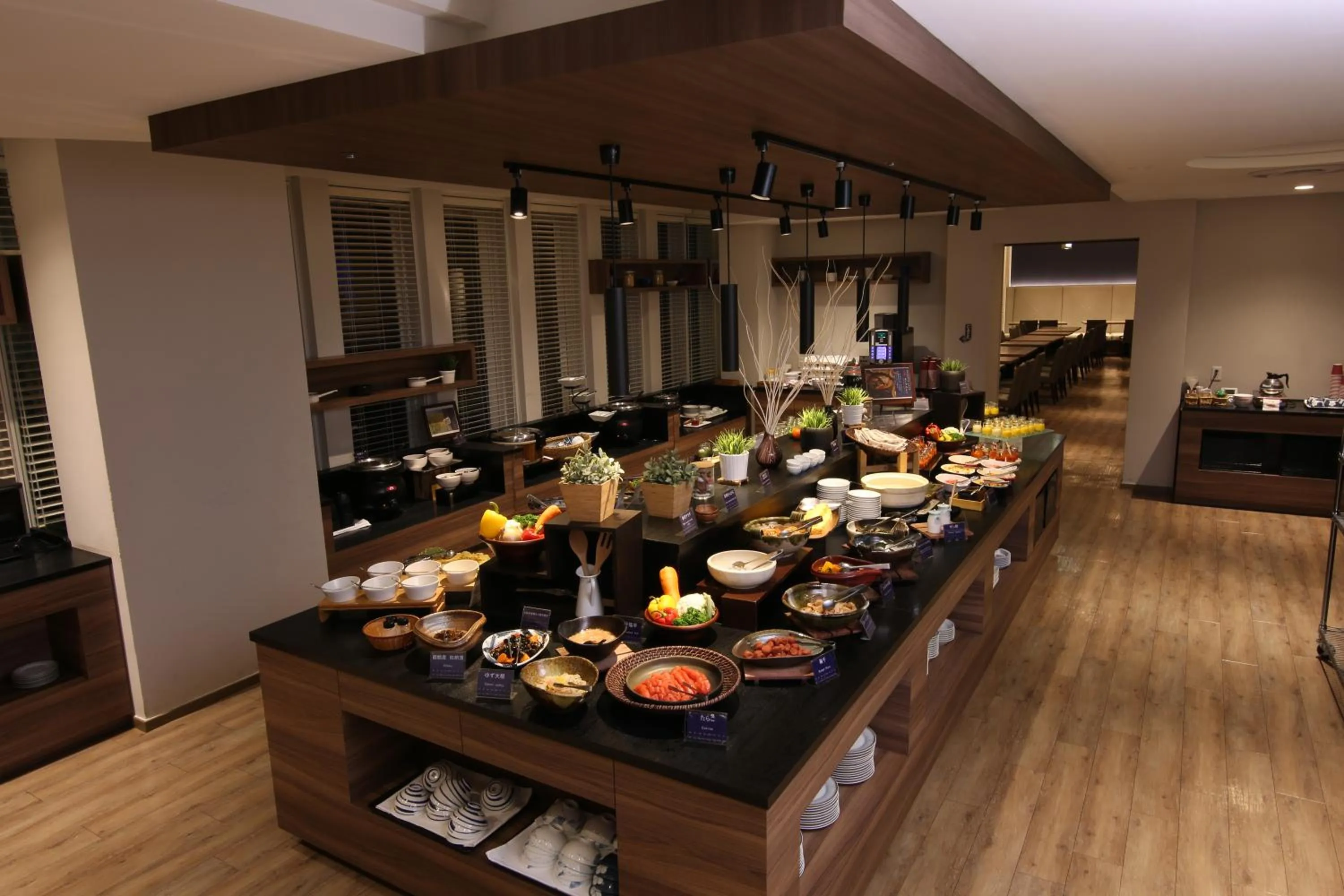 Buffet breakfast in Quintessa Hotel Sapporo