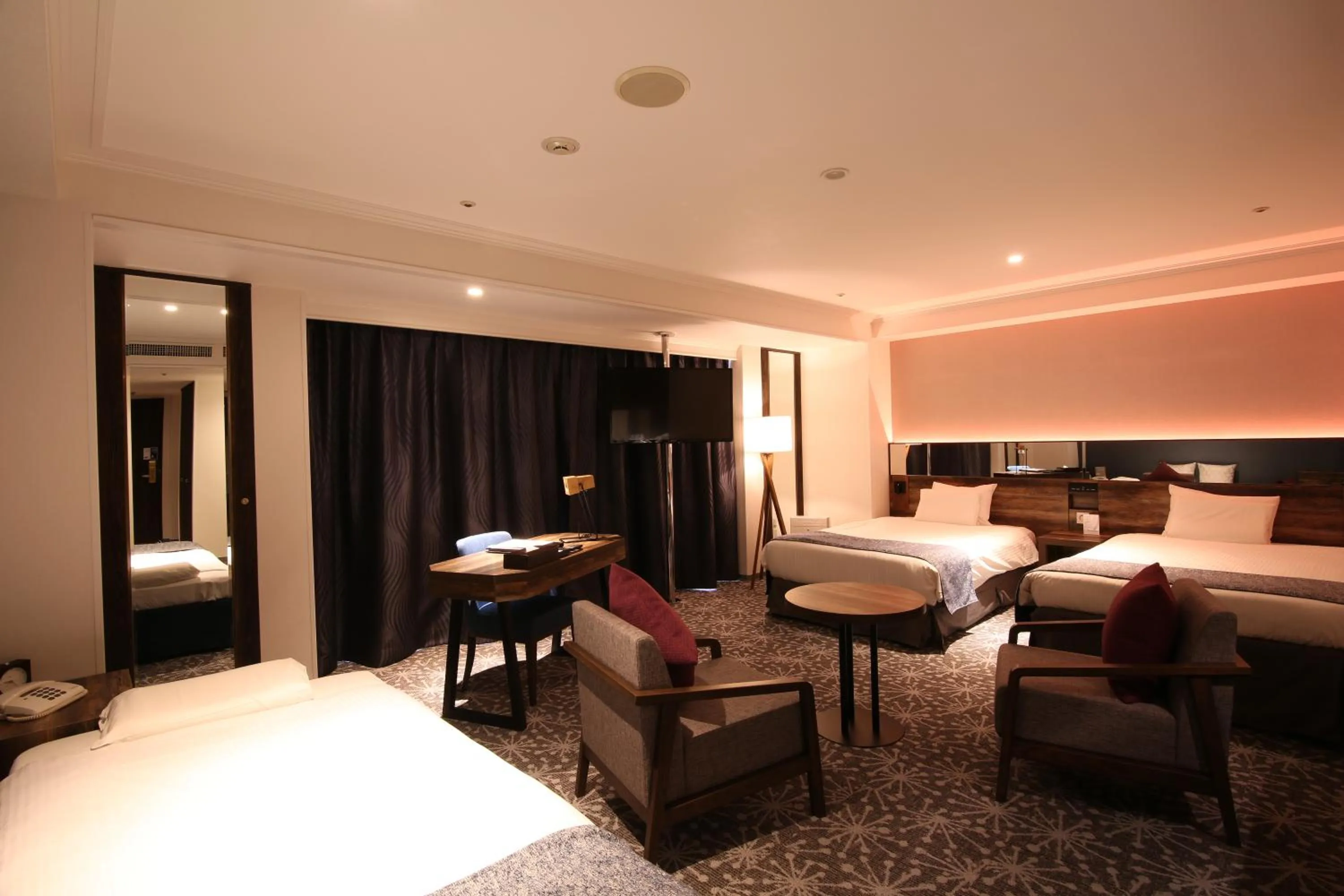 Photo of the whole room, Bed in Quintessa Hotel Sapporo