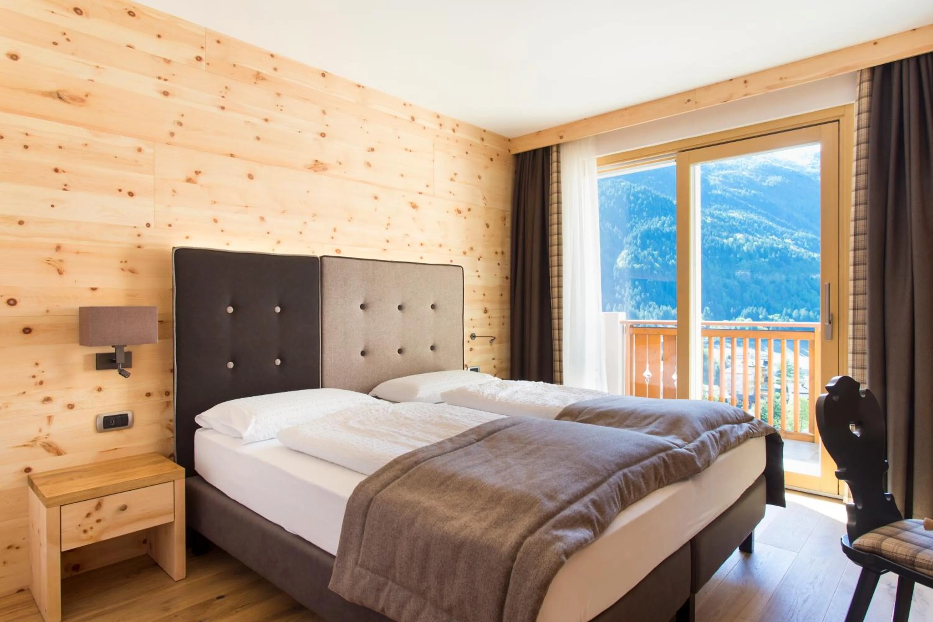 Bed in Hotel Panorama