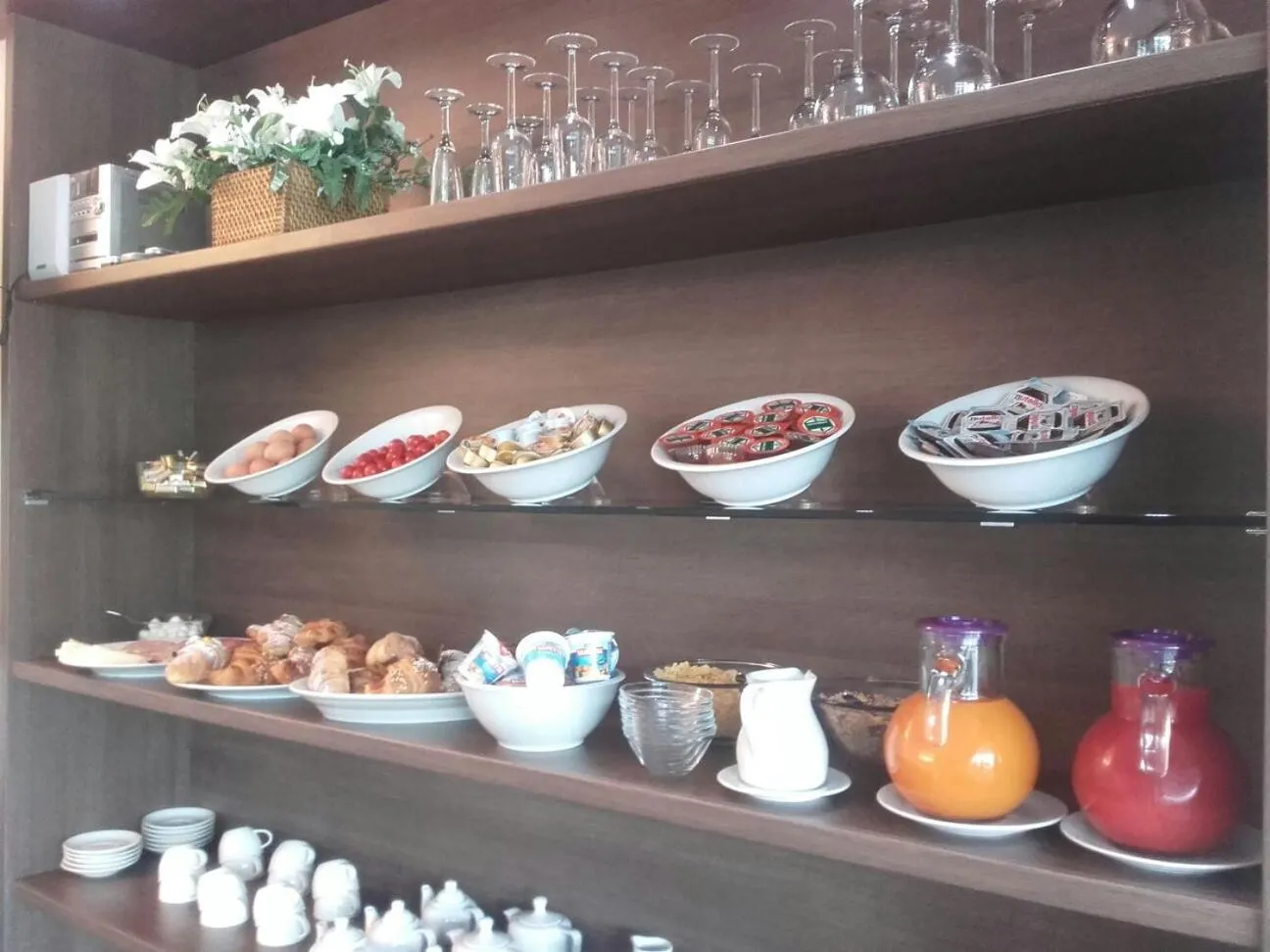 Food and drinks in Hotel Corte Santa Libera