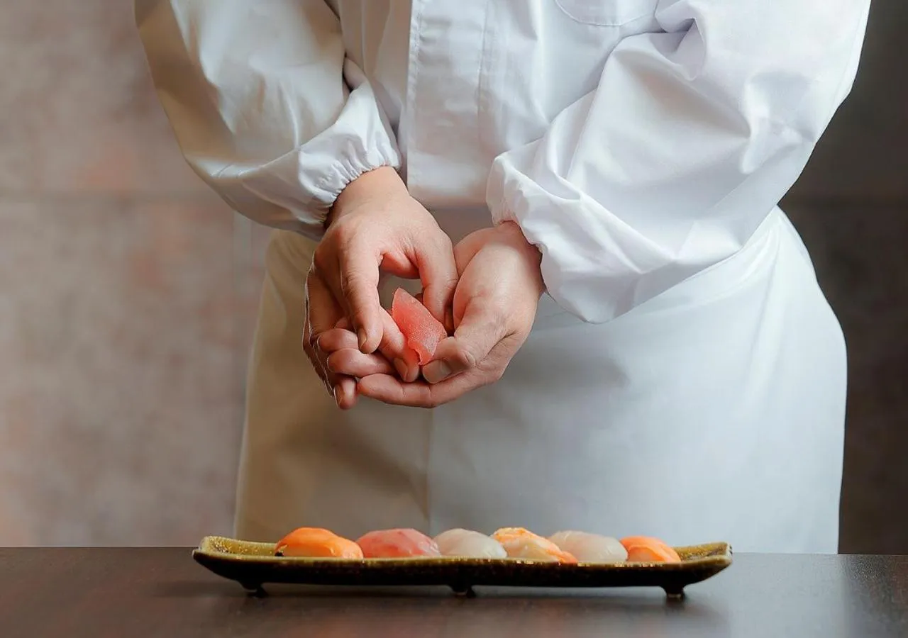 Food in Marumine Kanko Hotel