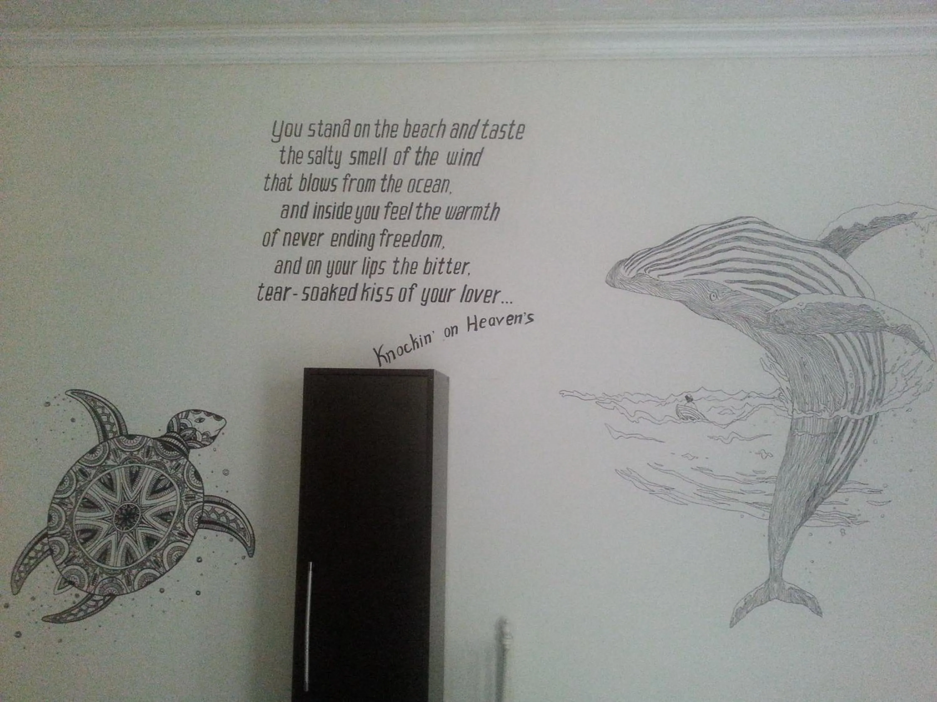 Decorative detail in TAXİM HOSTEL