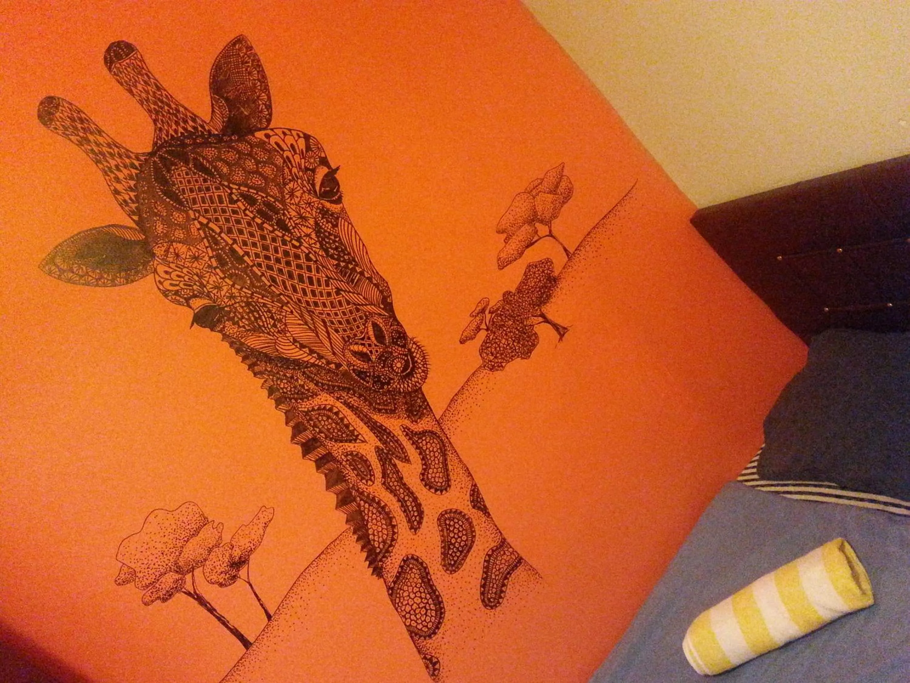 Decorative detail in TAXİM HOSTEL