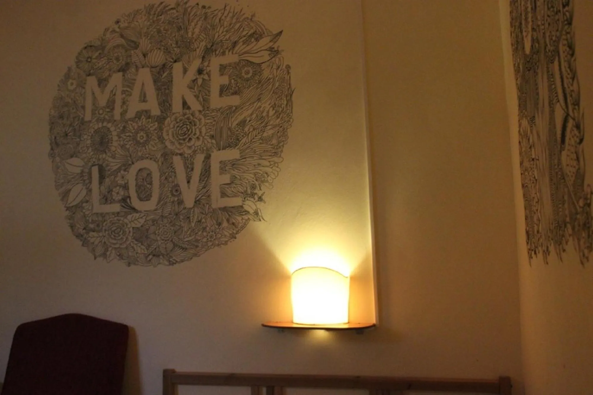 Decorative detail in TAXİM HOSTEL