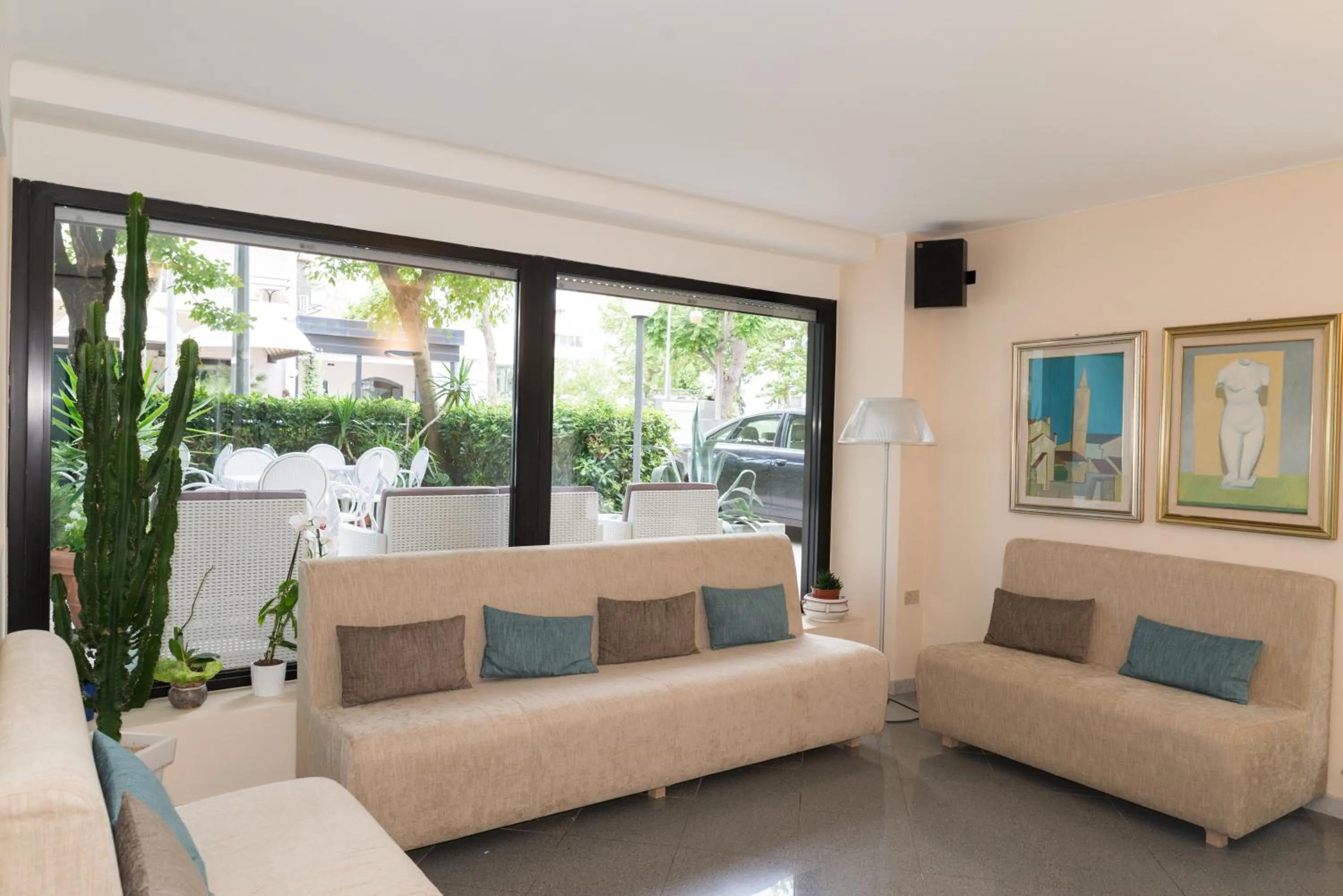 Lobby or reception in Hotel La Residenza