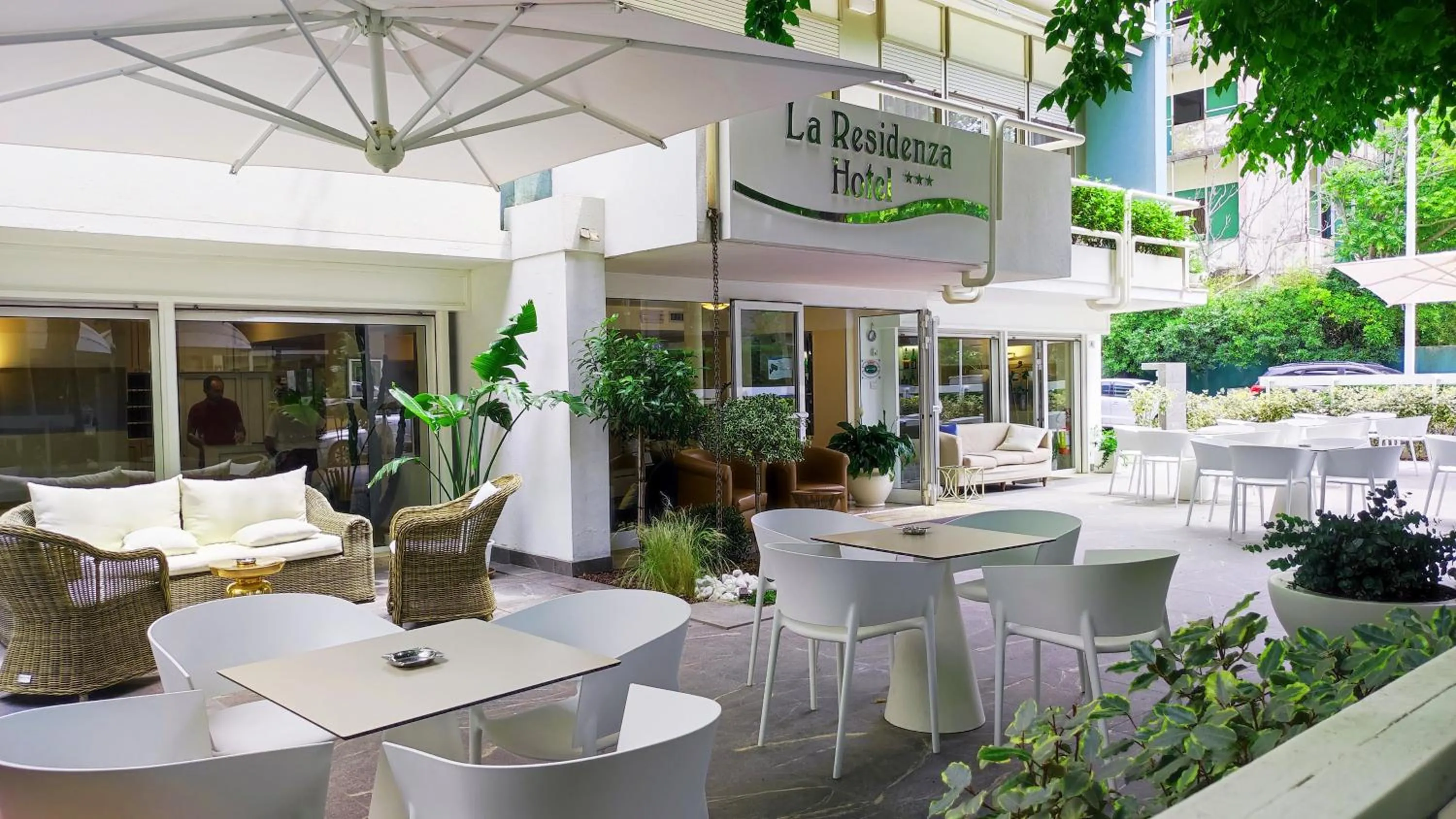 Garden in Hotel La Residenza