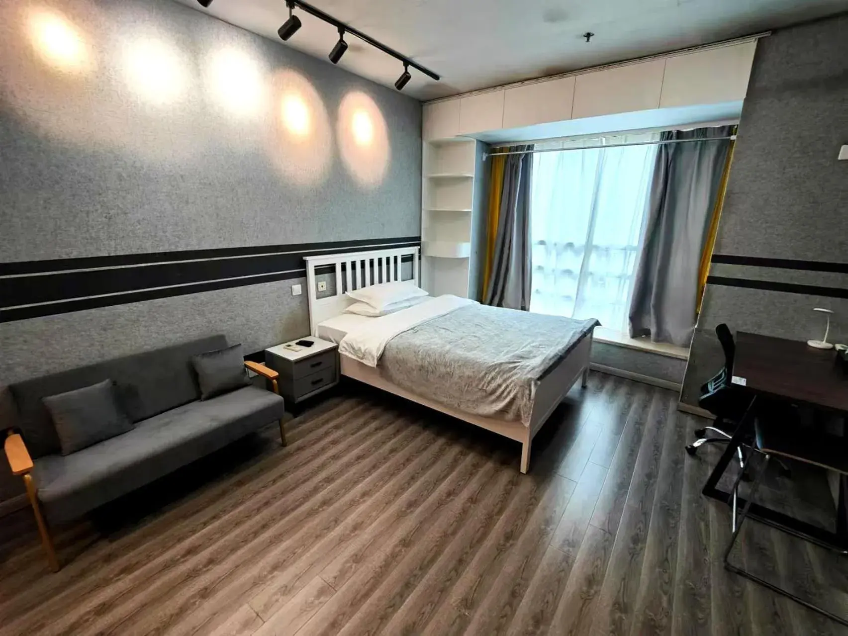 Bed in Xinshikong Apartments- Abest Zhongshan Park No.1 Bed in Xinshikong Apartments- Abest Zhongshan Park No.1