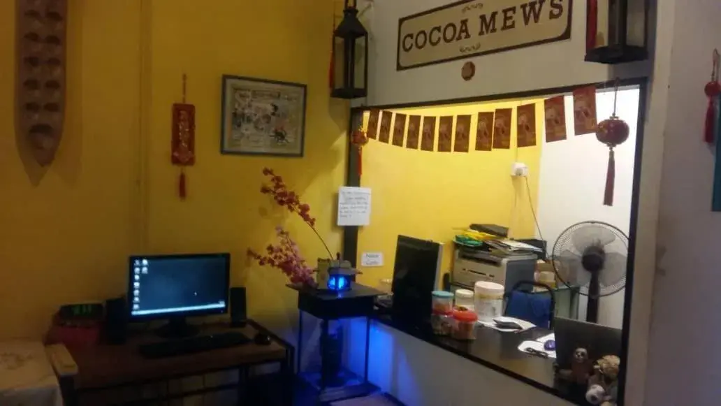 Lobby or reception in Cocoa Mews Cafe and Homestay Lobby or reception in Cocoa Mews Cafe and Homestay
