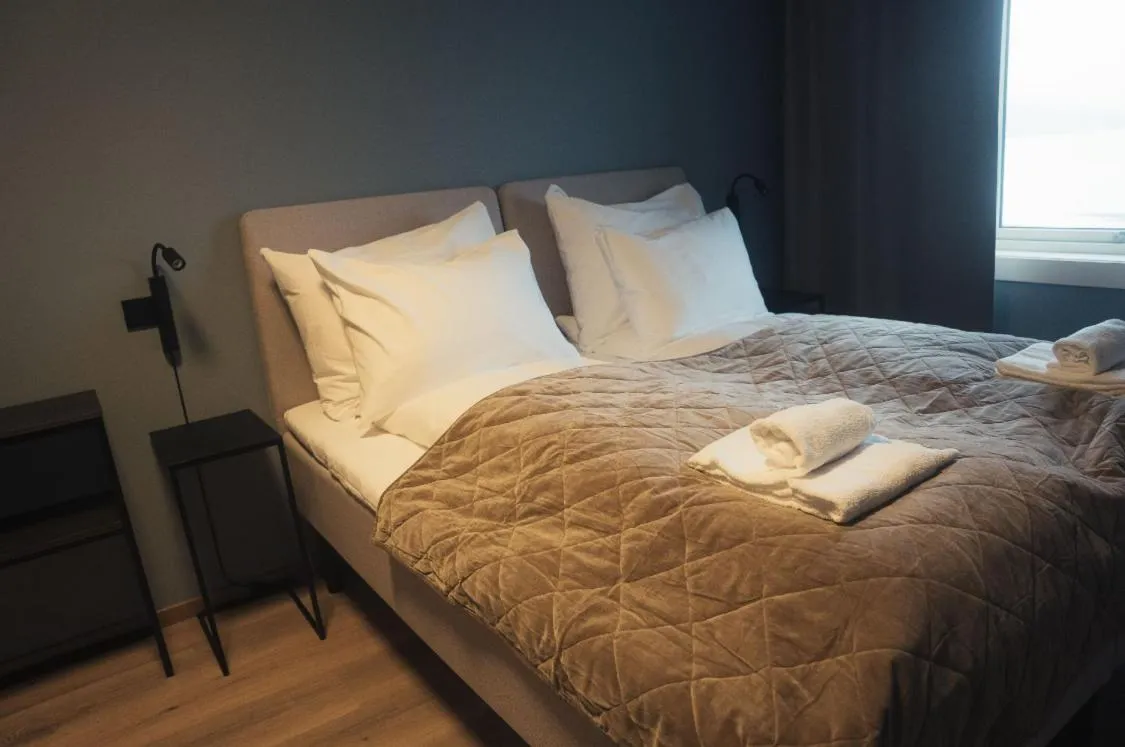 Bed in Bjerkvik Hotell
