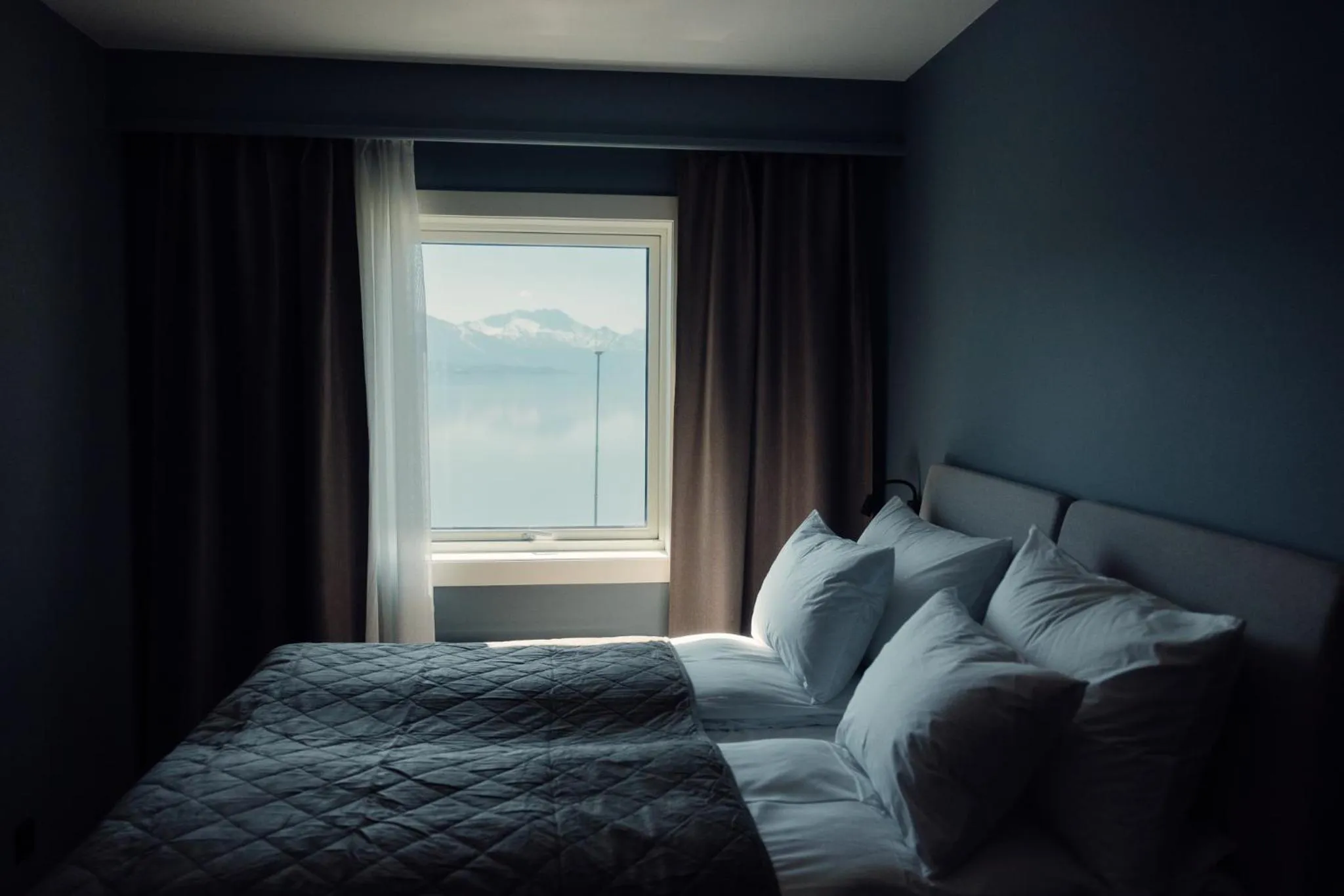 Bed in Bjerkvik Hotell