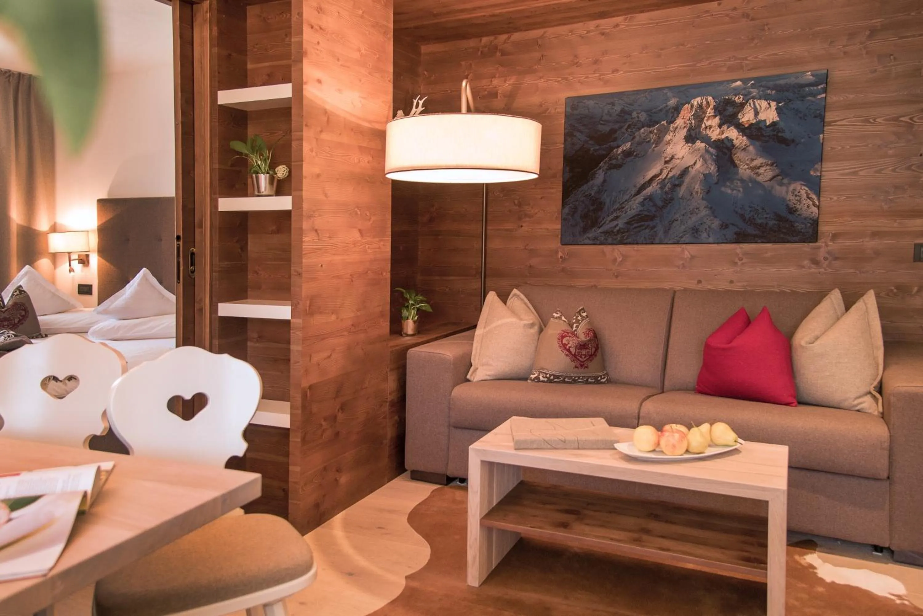 Living room in Ariston Dolomiti Residence