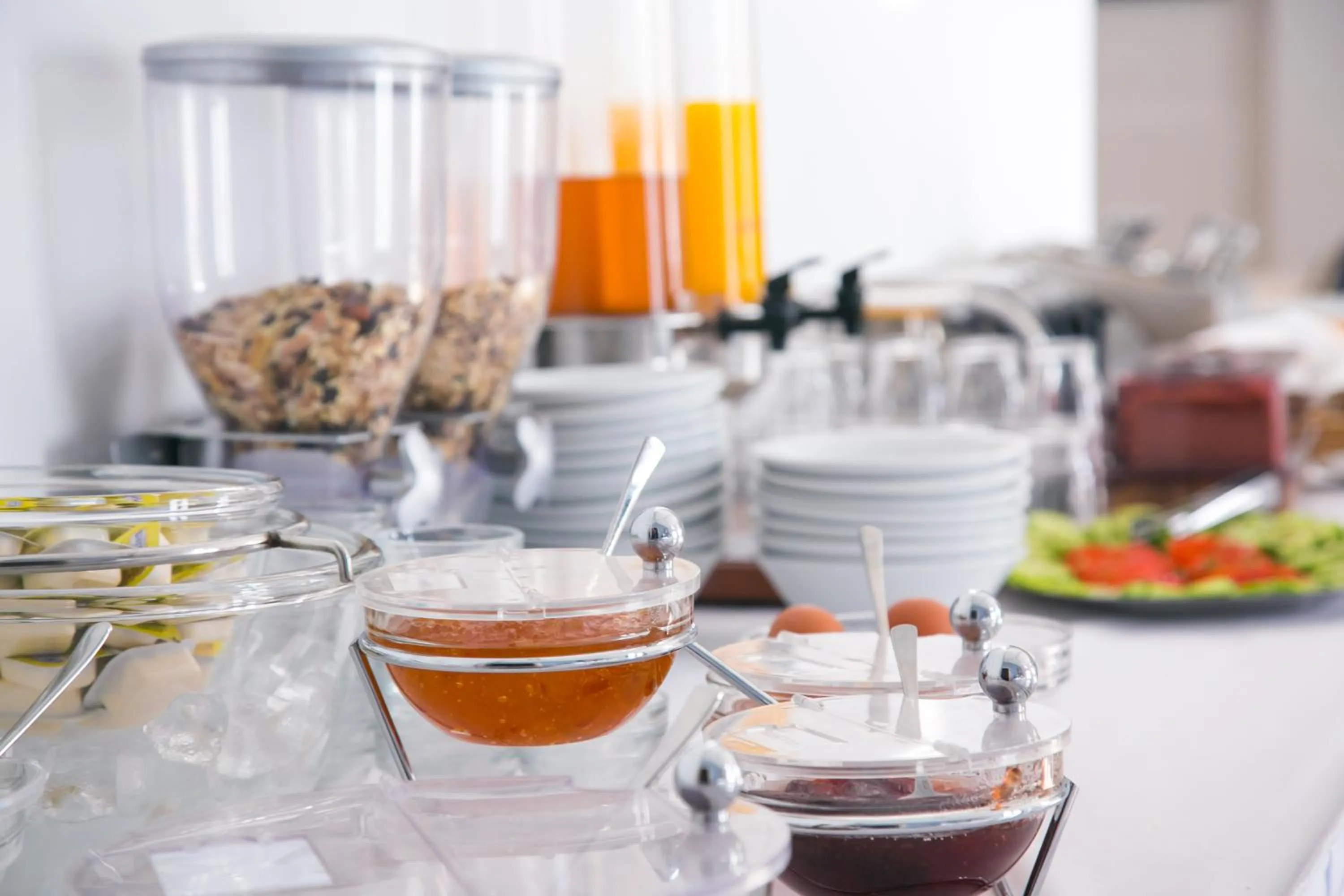 Buffet breakfast in Hotel Sunshine