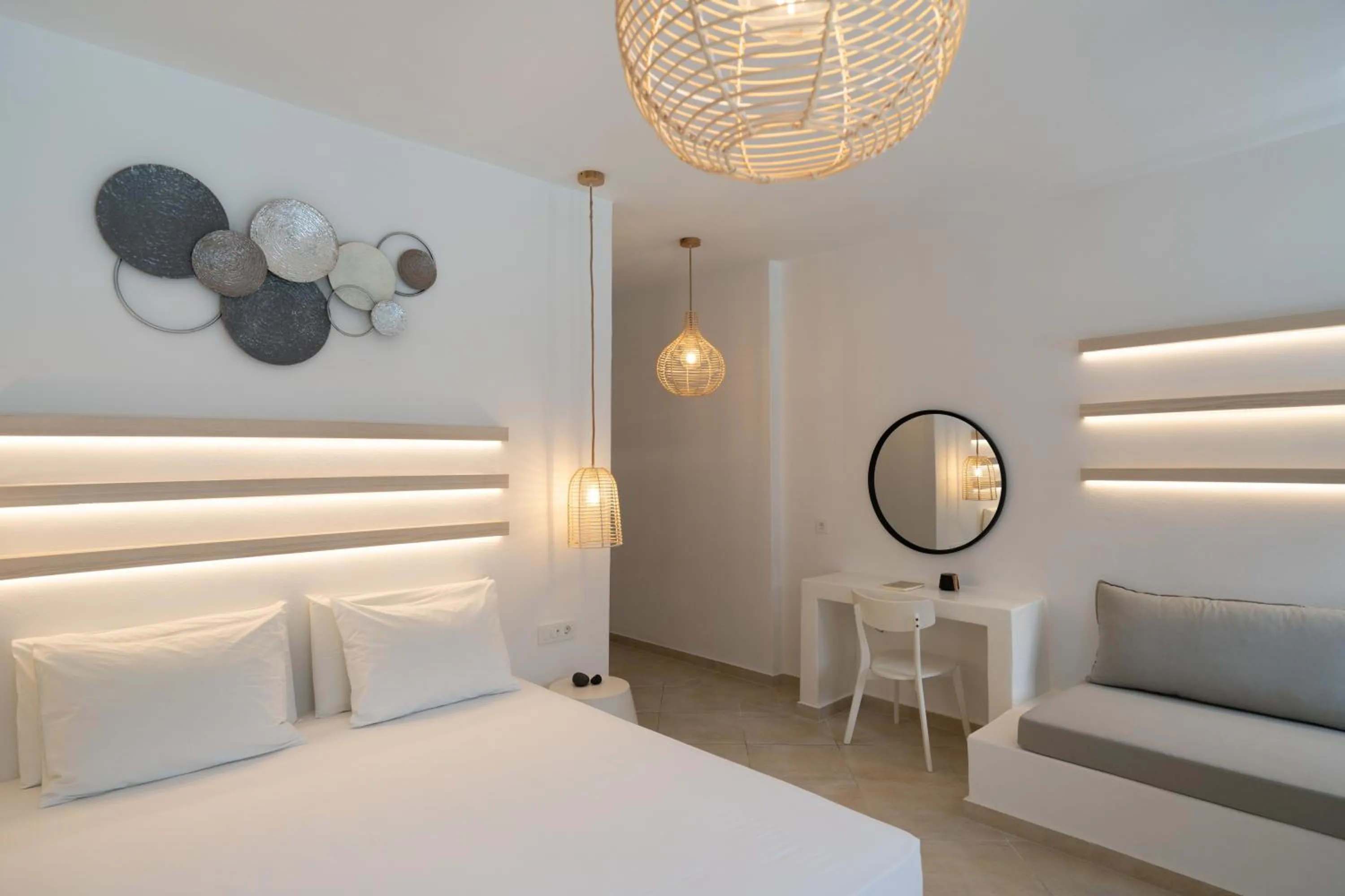 Bed in Hotel Sunshine