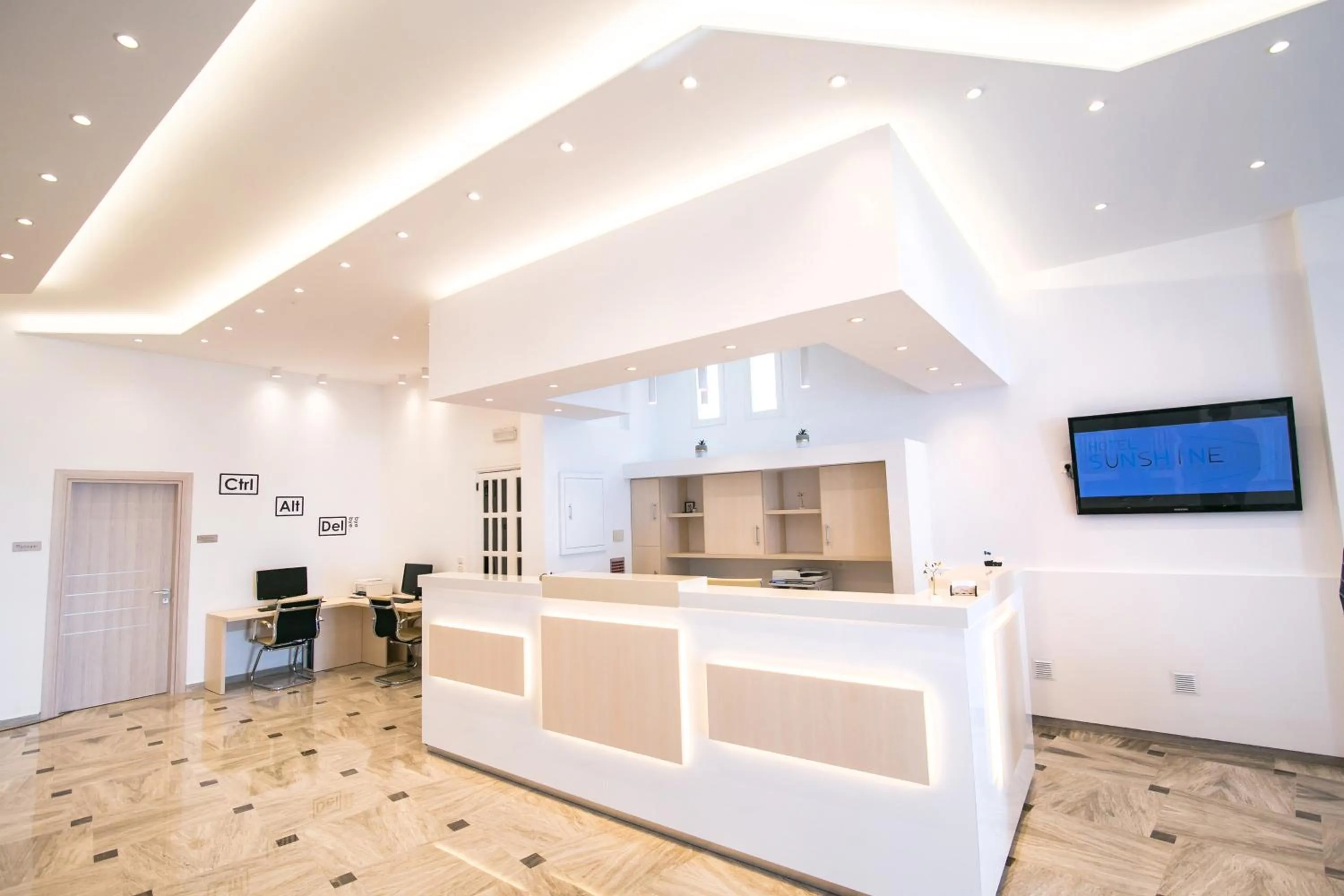 Lobby or reception in Hotel Sunshine