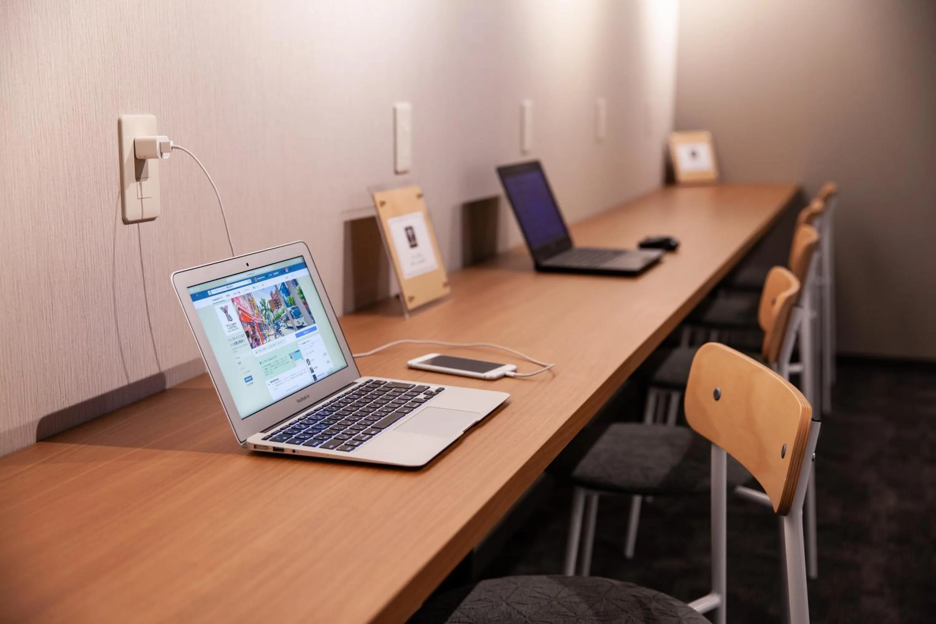 Lobby or reception in Y's CABIN&HOTEL Naha Kokusai Street