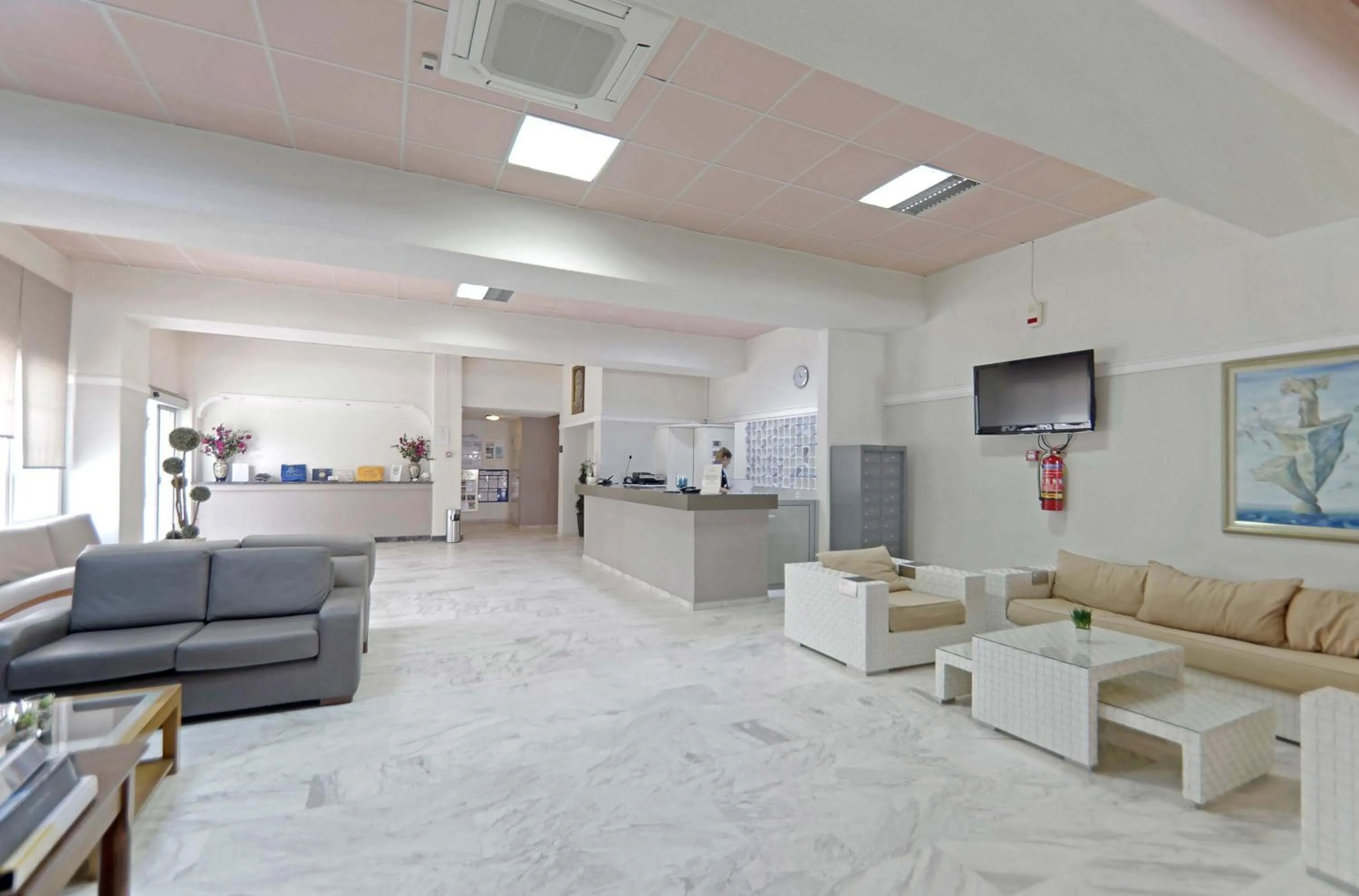 Lobby or reception in Sun Beach Hotel