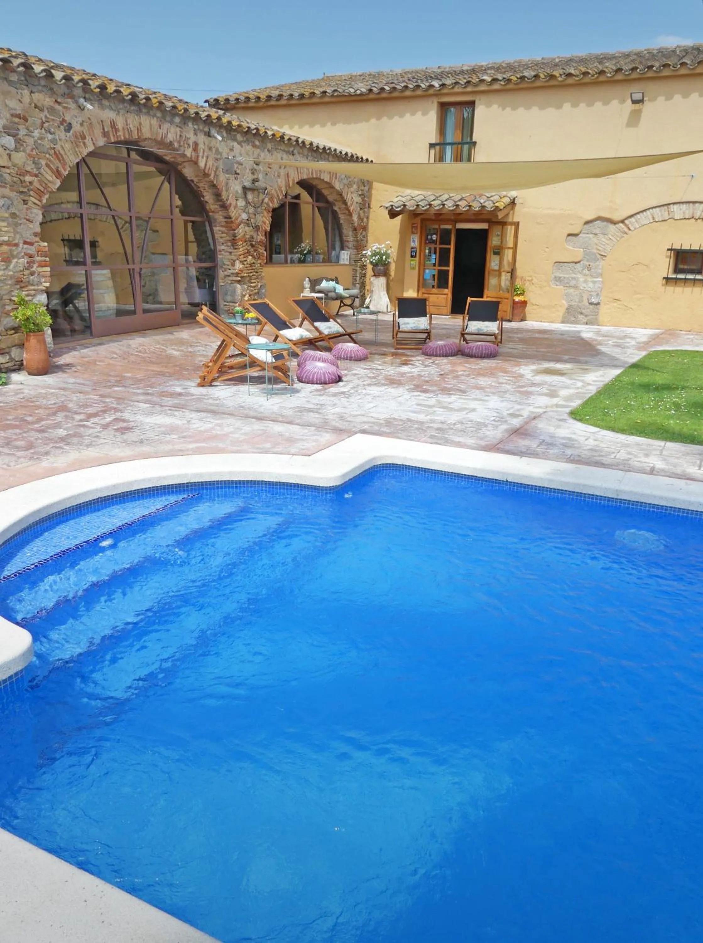 Swimming pool in Hotel & Golf Ca La Caputxeta - Adults Only