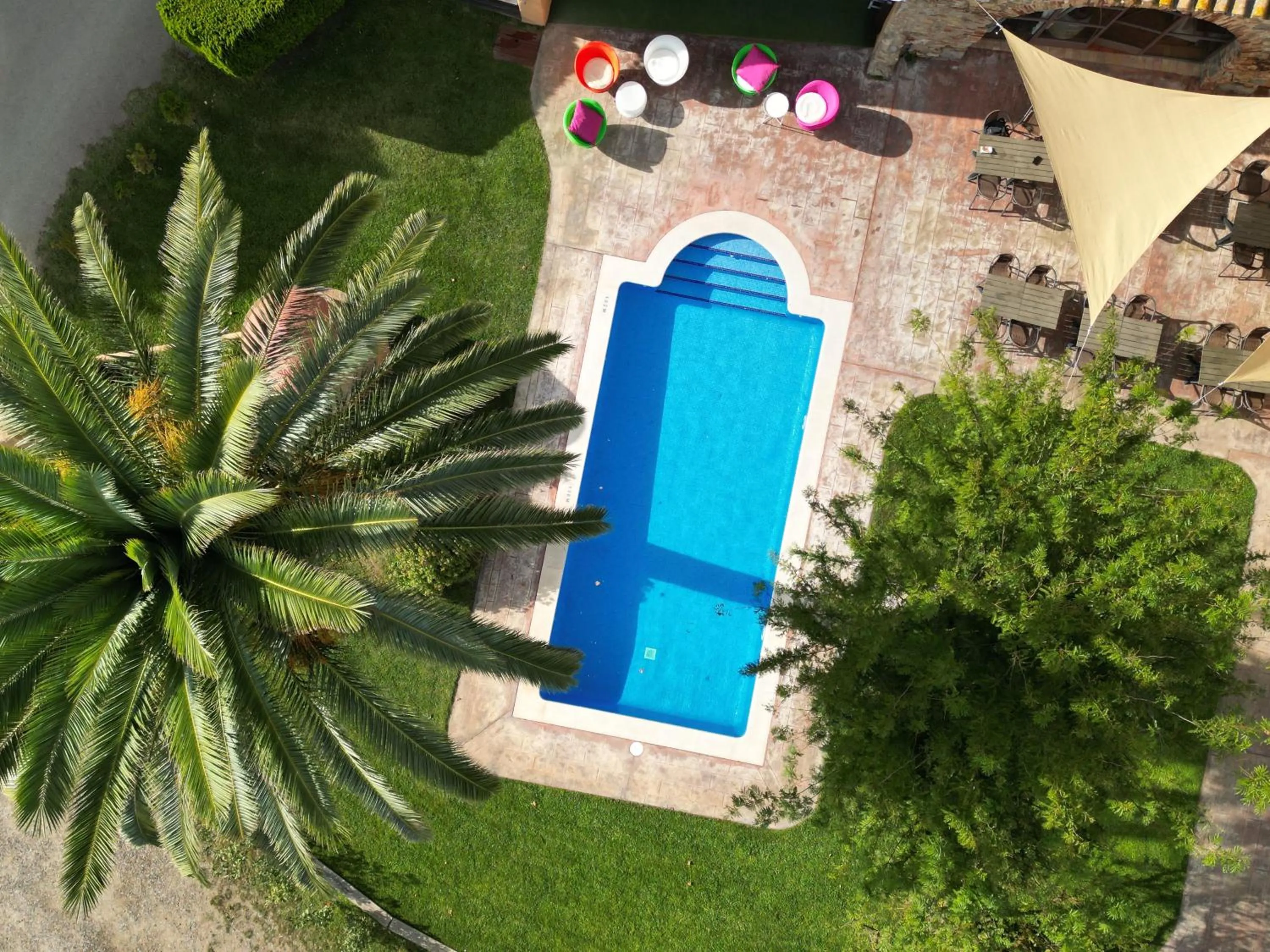 Swimming pool in Hotel & Golf Ca La Caputxeta - Adults Only
