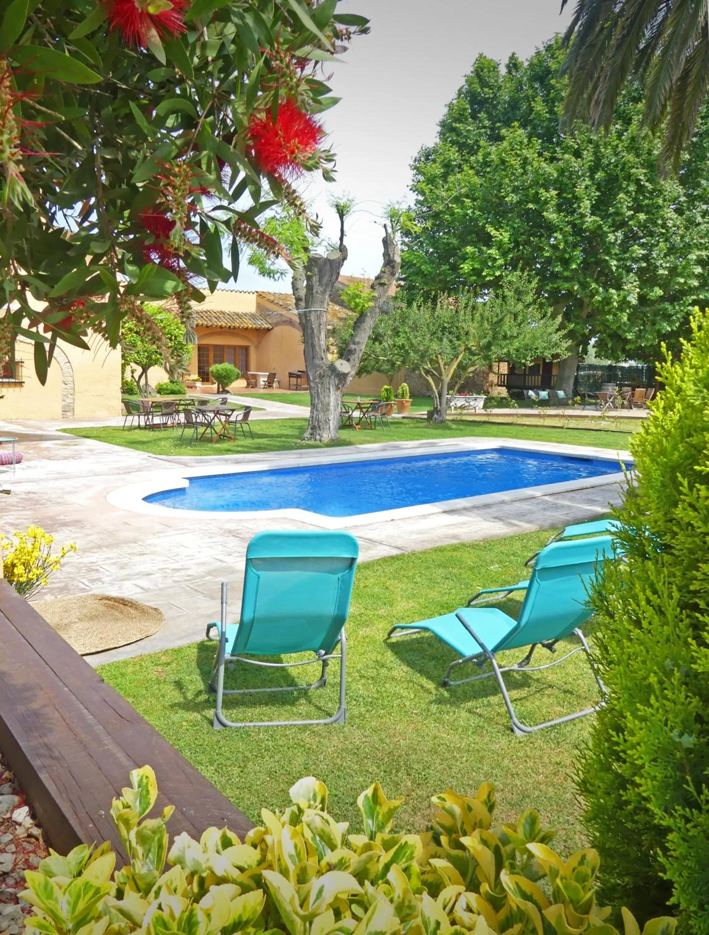 Swimming pool in Hotel & Golf Ca La Caputxeta - Adults Only