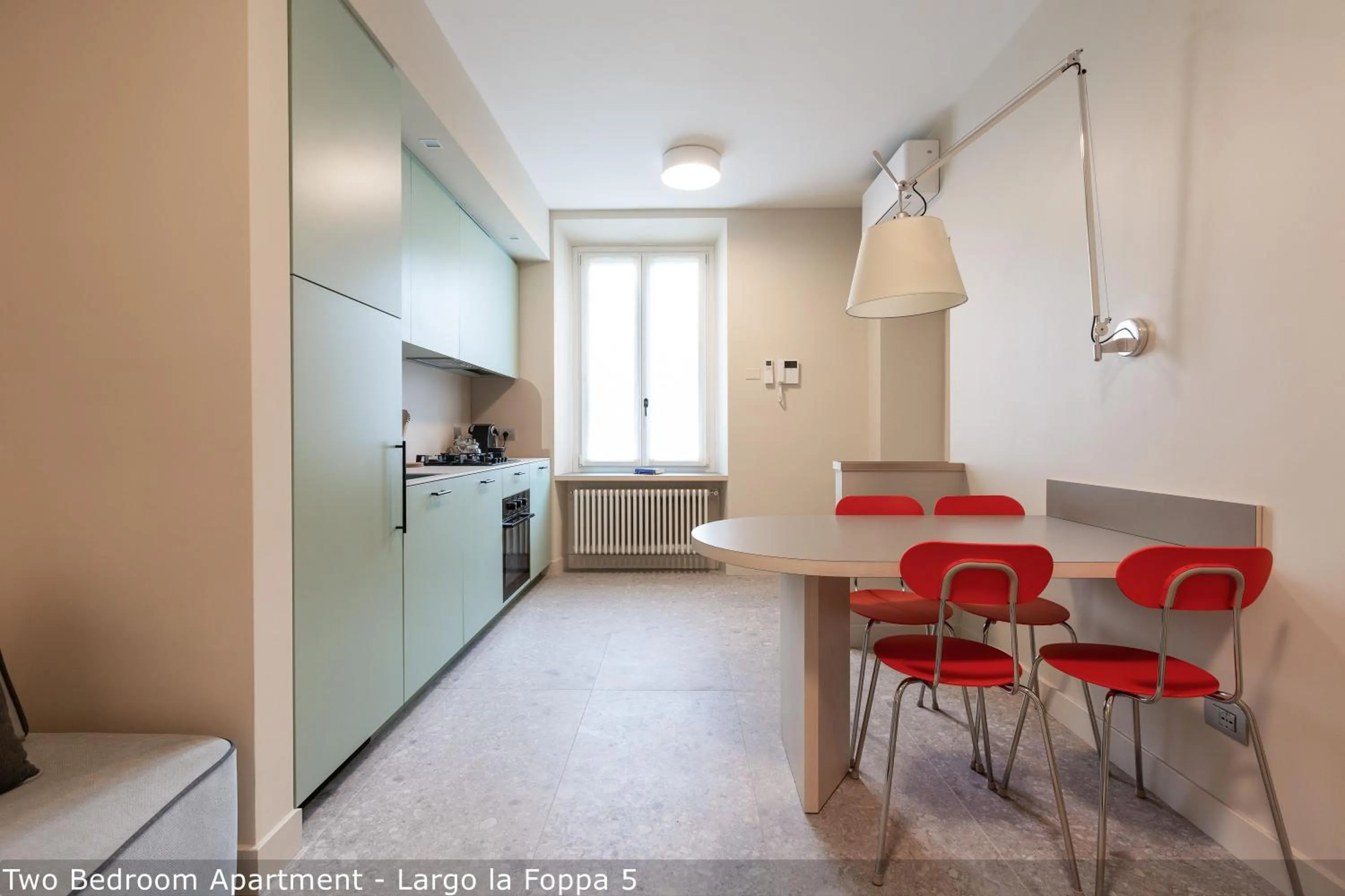 Kitchen or kitchenette in Brera Apartments in Moscova