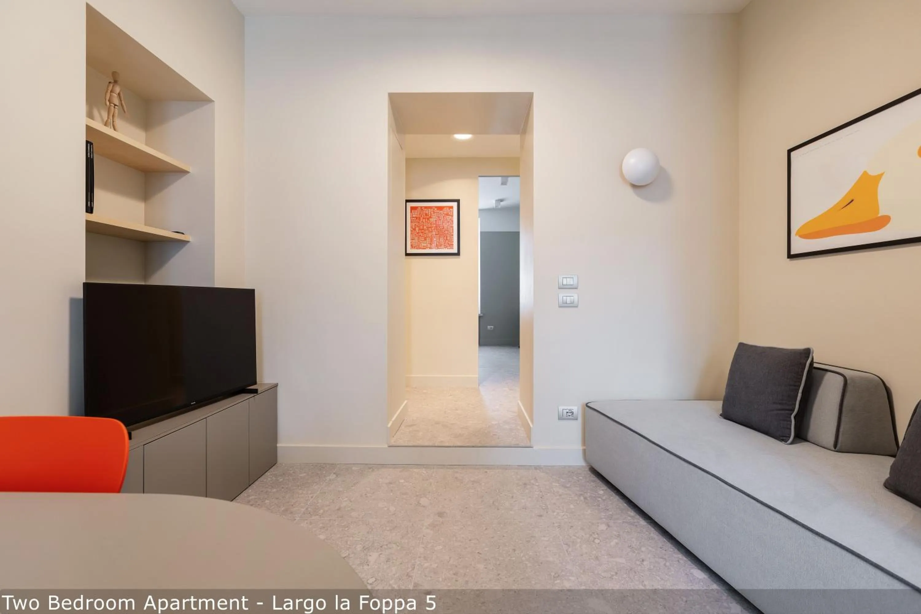 TV and multimedia in Brera Apartments in Moscova