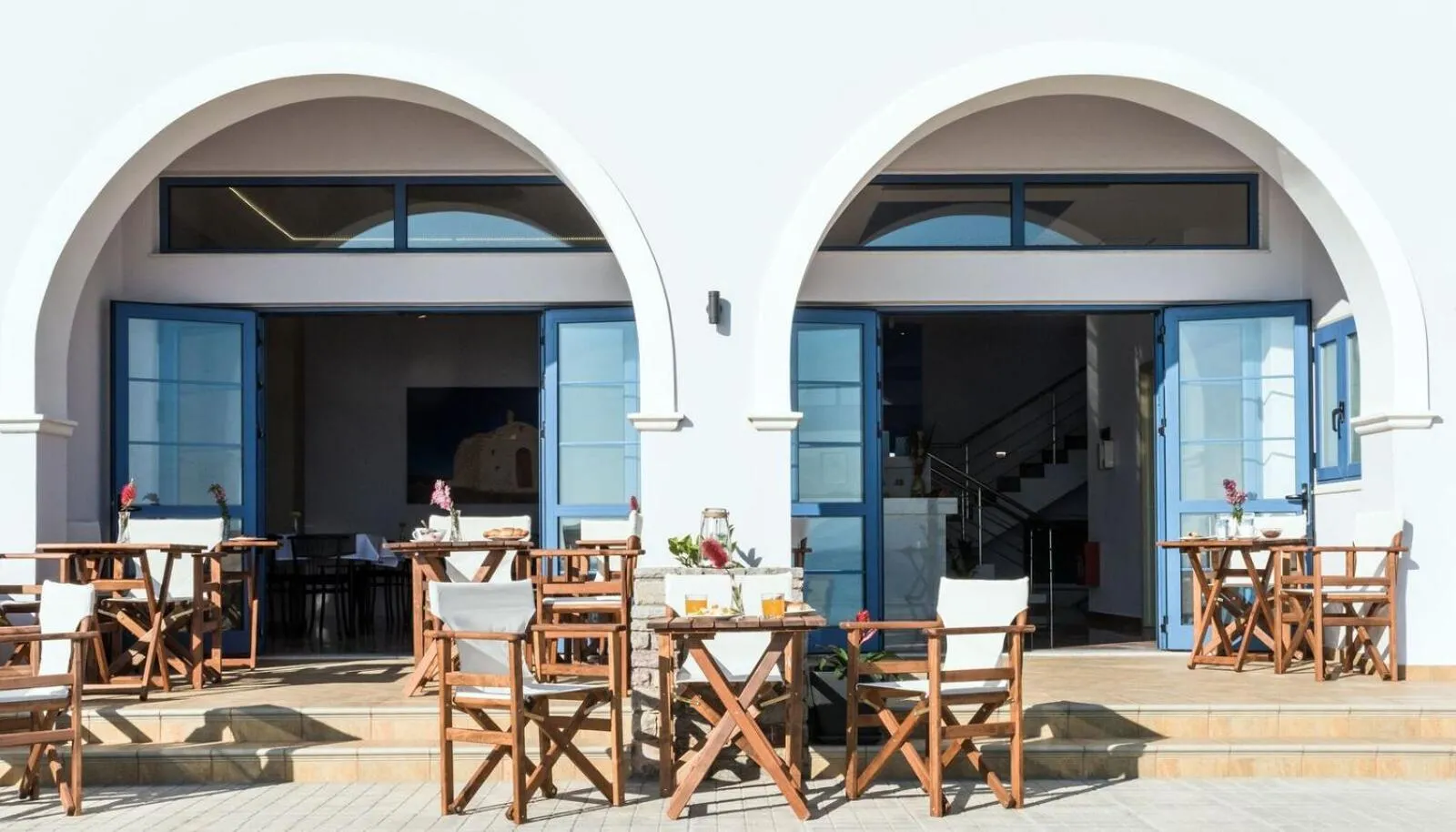 Patio in Anesis Hotel