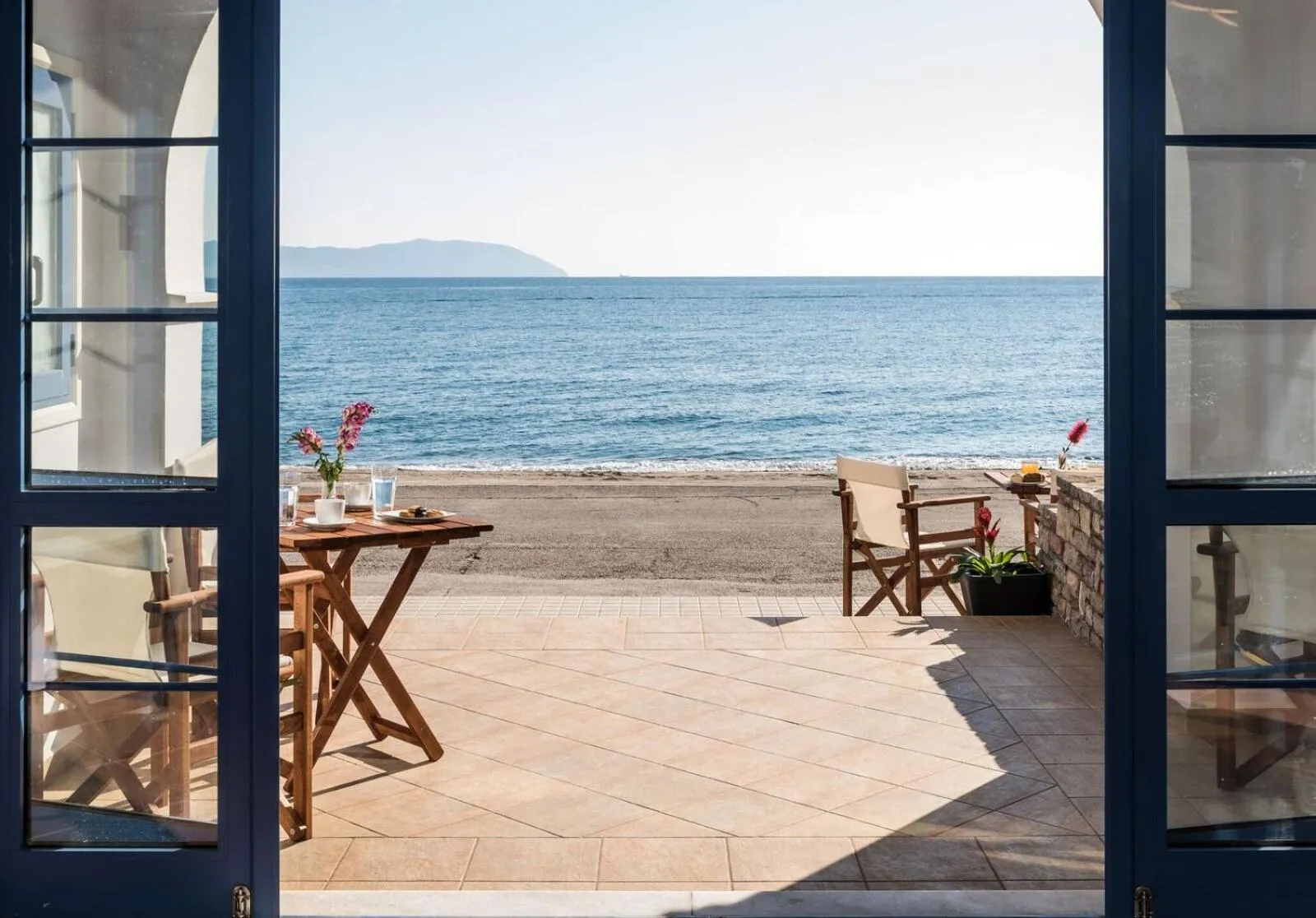 Patio in Anesis Hotel