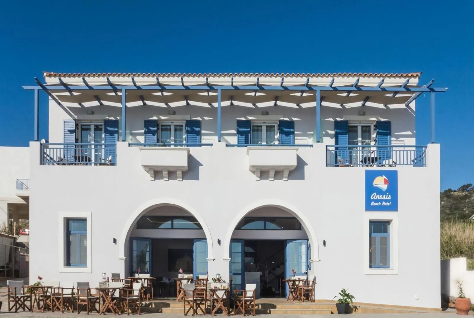Property building in Anesis Hotel
