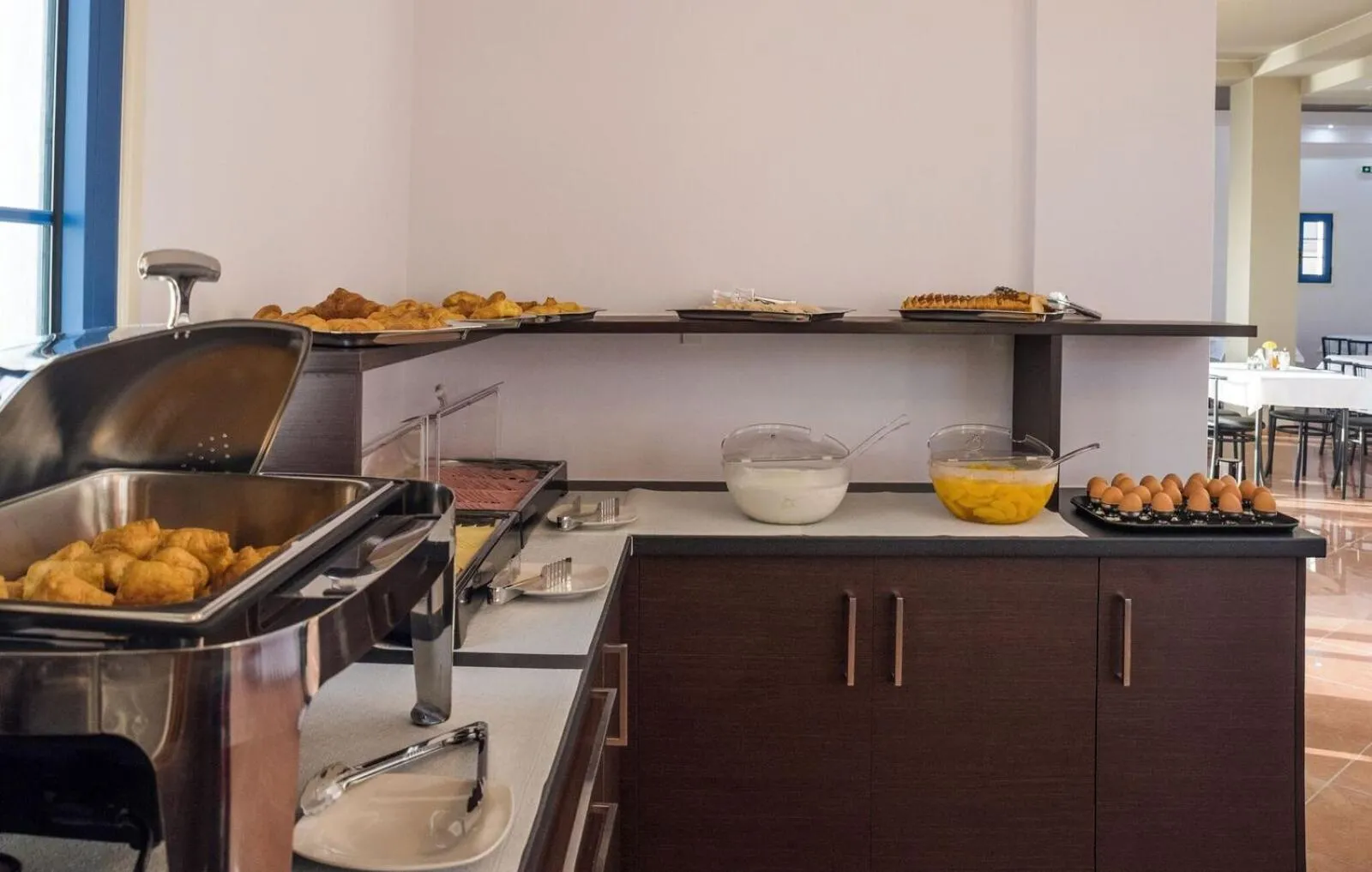 Buffet breakfast in Anesis Hotel