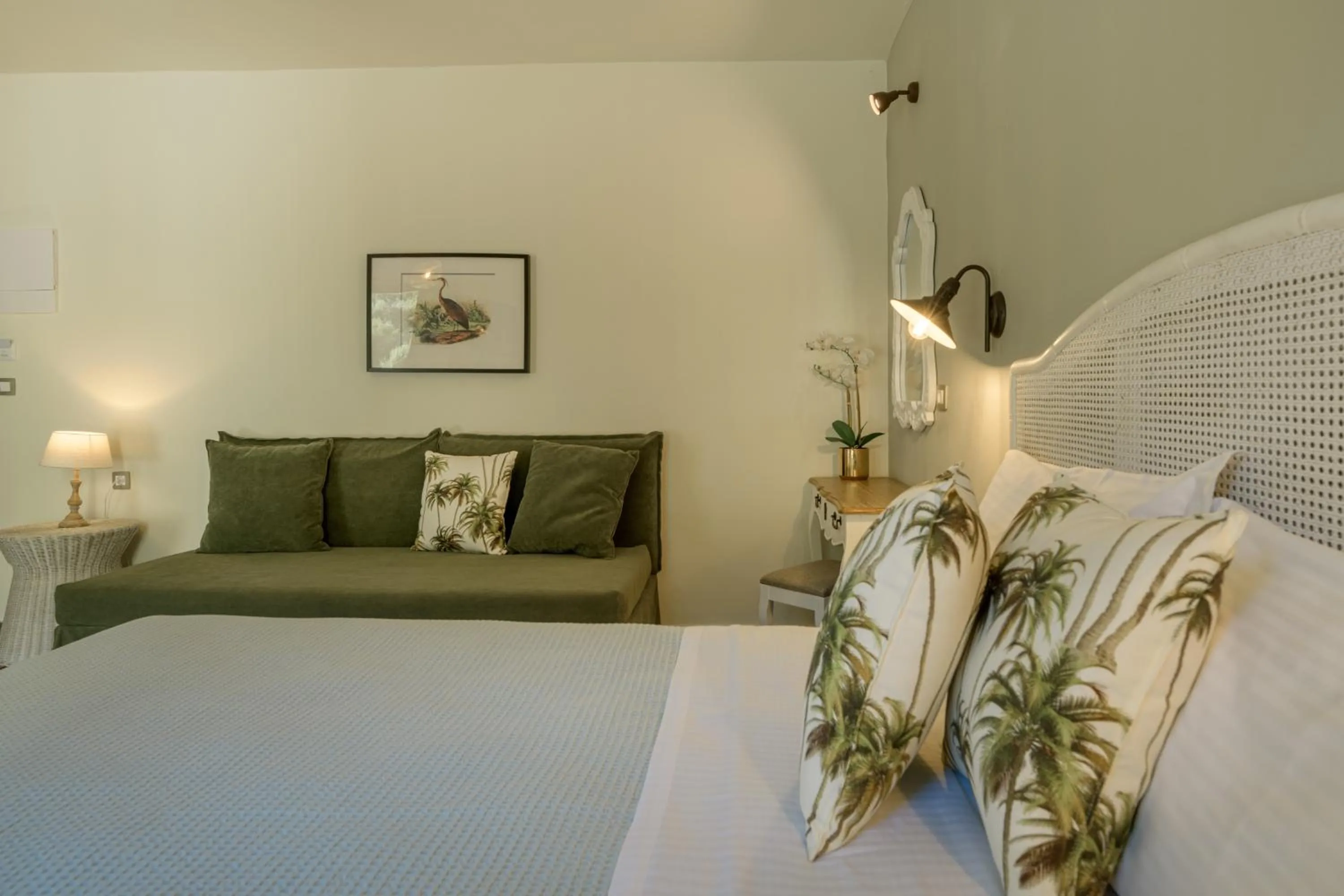 Bed in La Signora Hotel