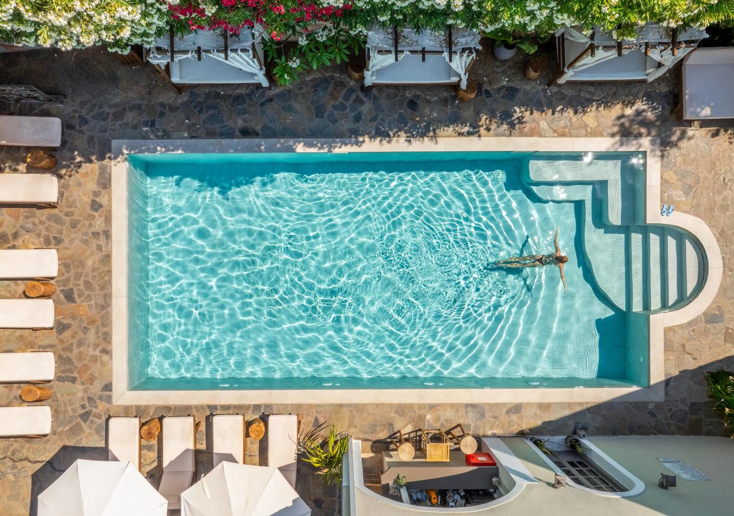Swimming pool in La Signora Hotel