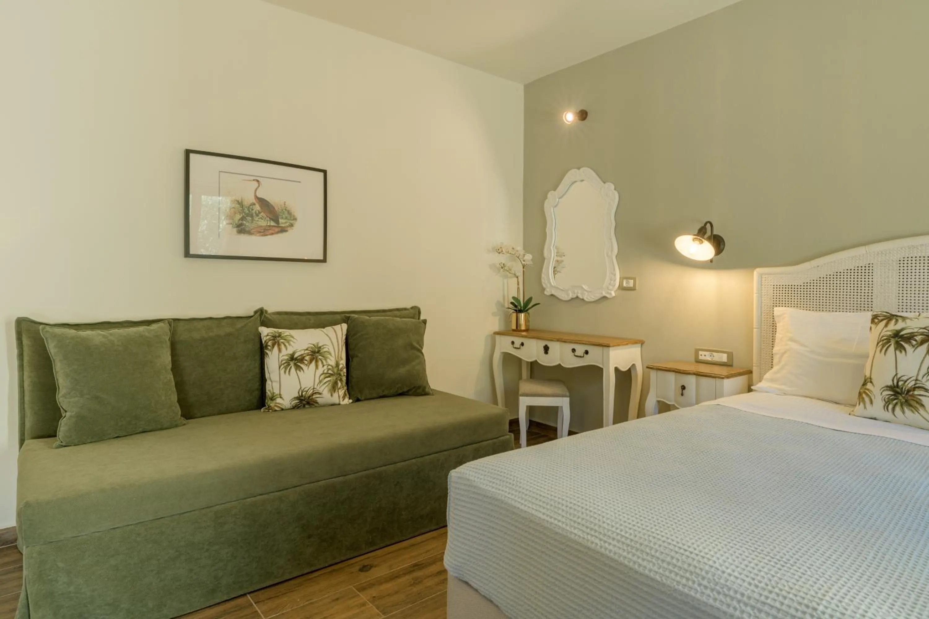 Bed in La Signora Hotel