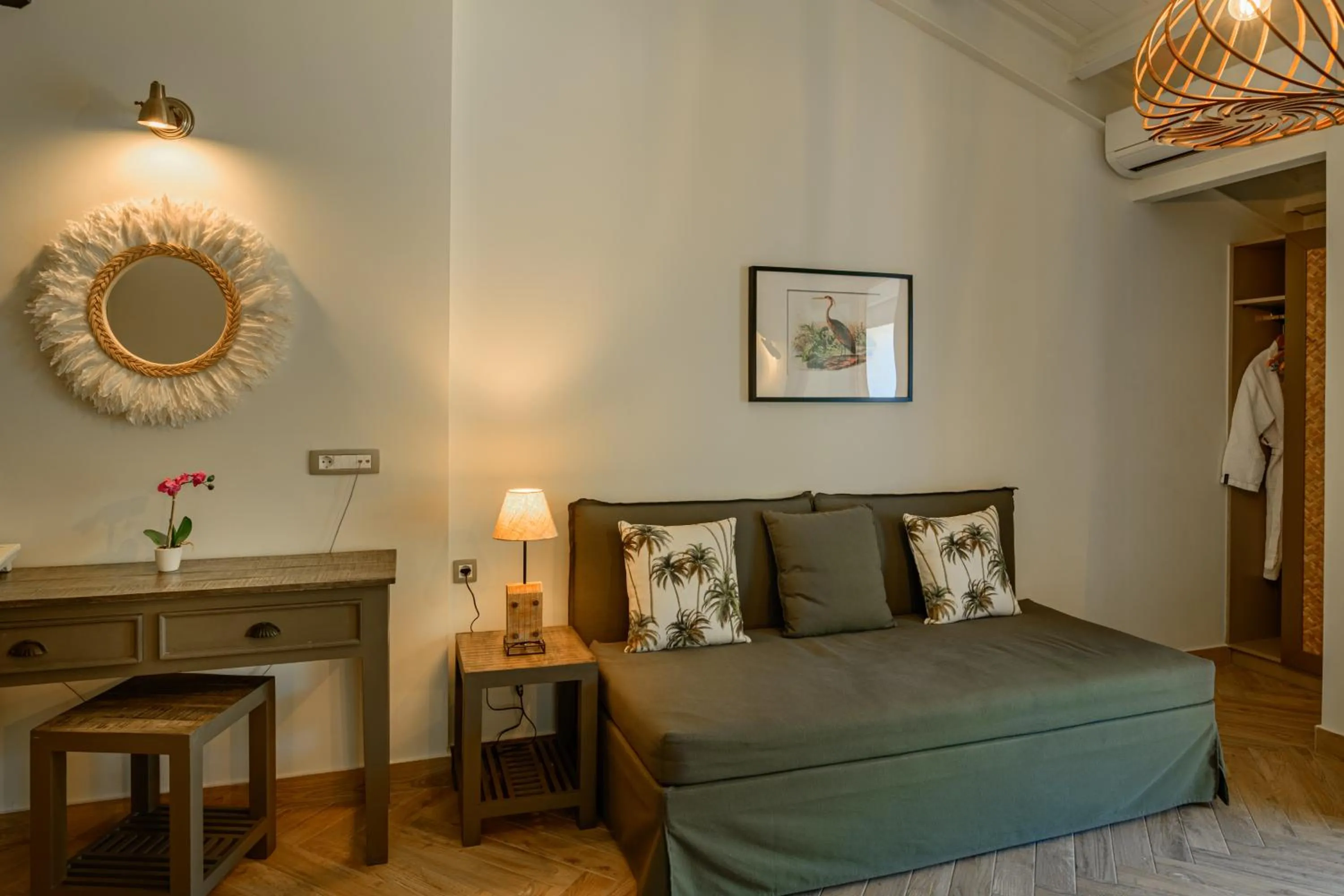 Bed in La Signora Hotel
