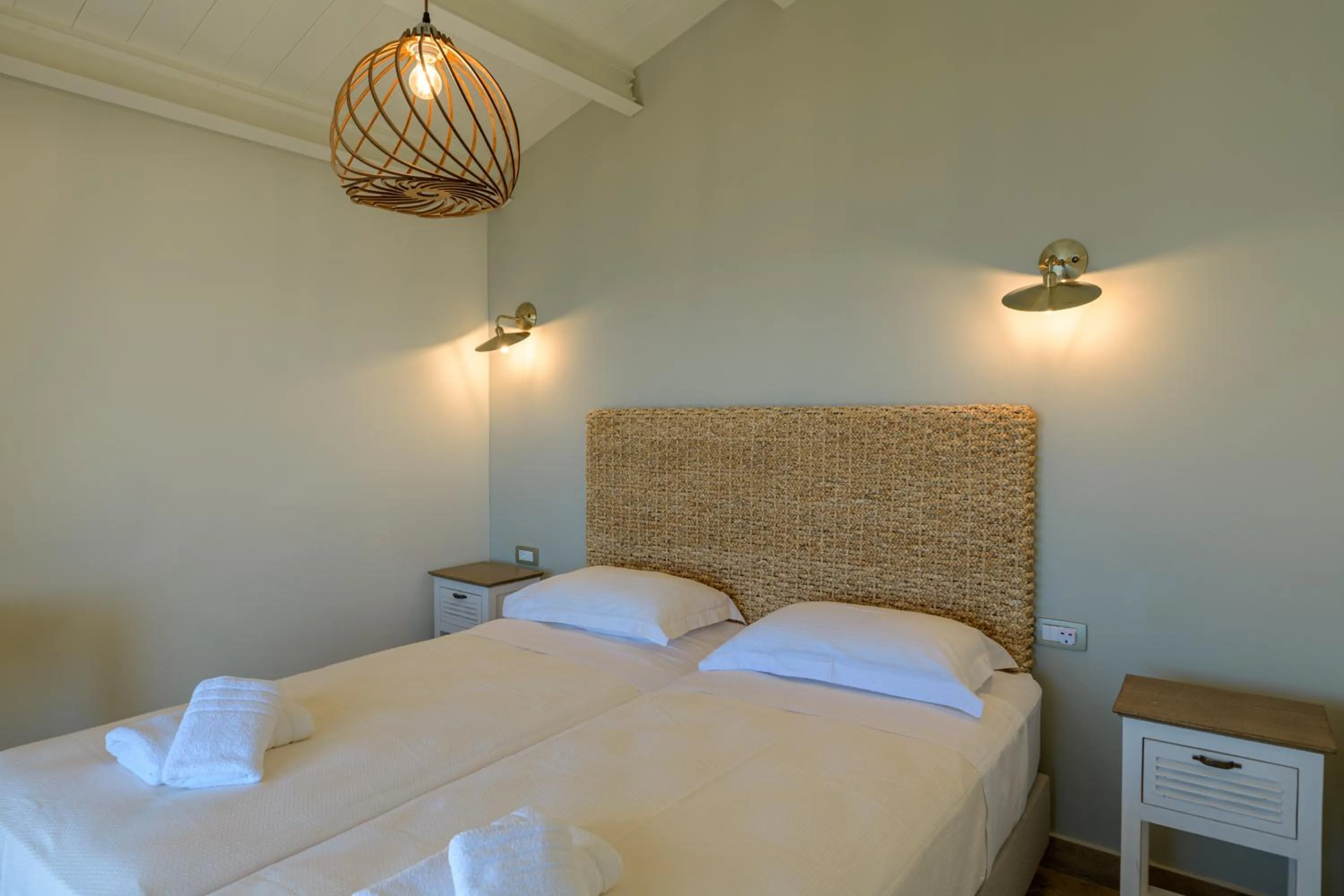 Bed in La Signora Hotel
