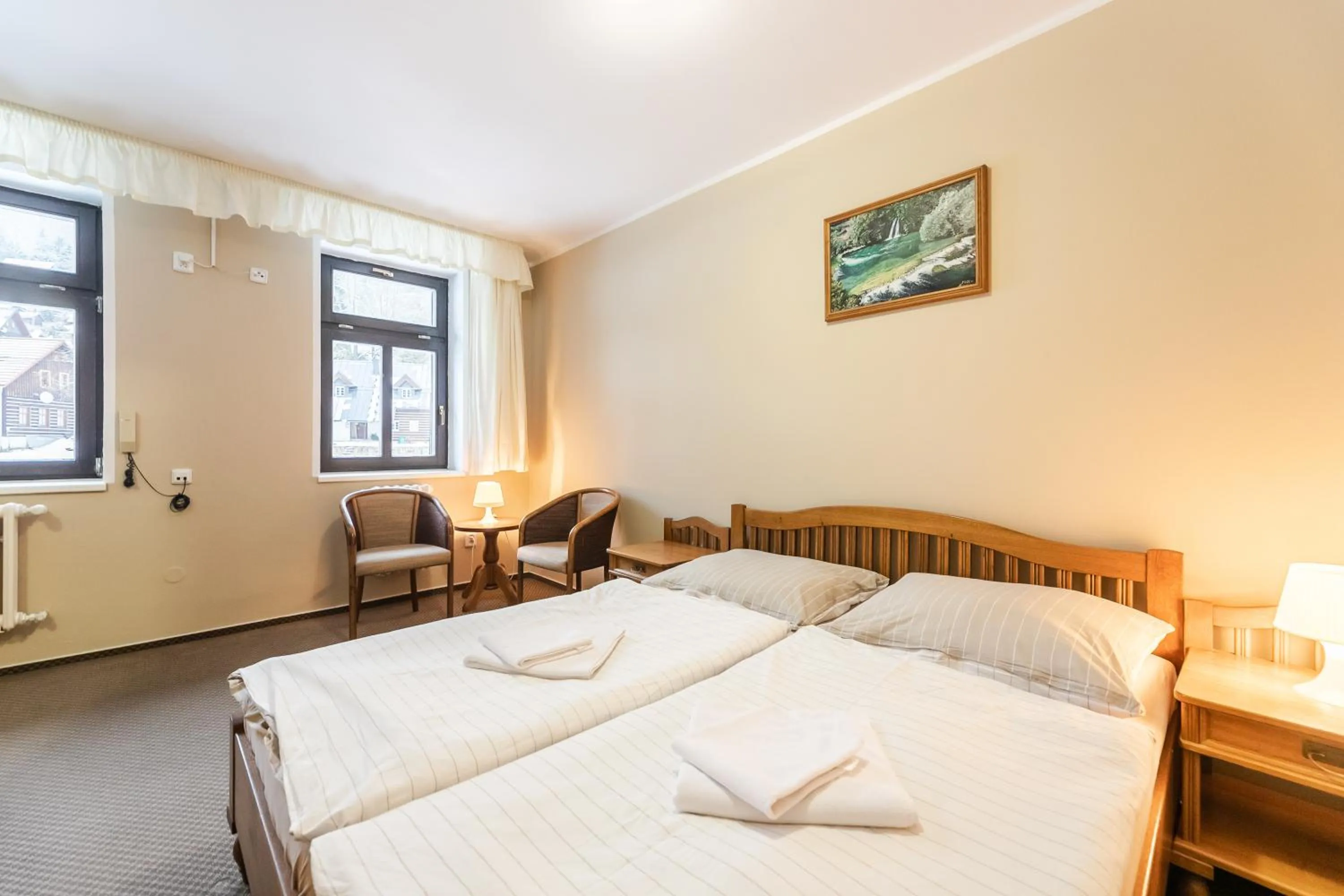 Bed in Hotel Perla Jizery